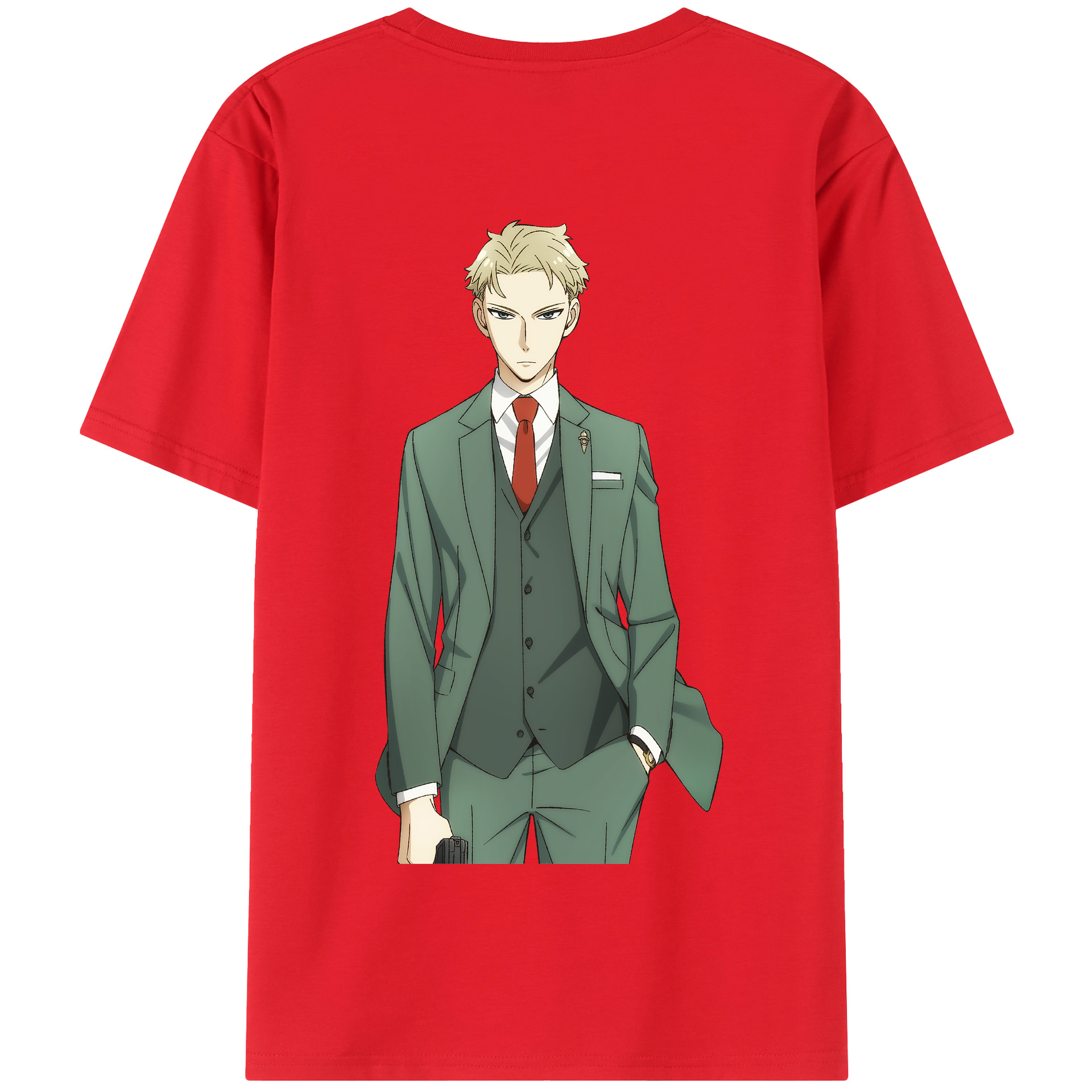 （画像用） SPY×FAMILY间谍家家酒 綿100％半袖Tシャツ（背面プリント）