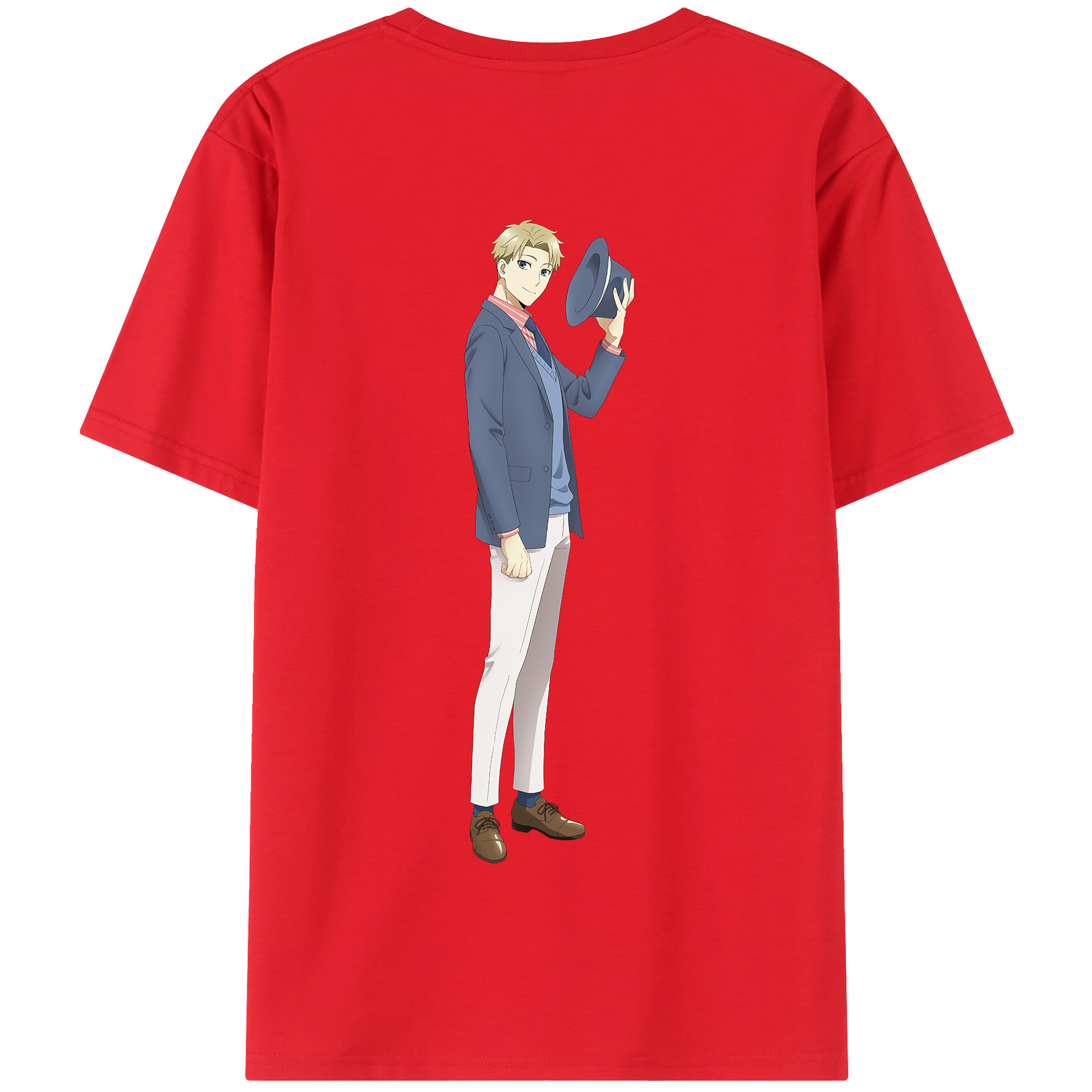 （画像用） SPY×FAMILY间谍家家酒 綿100％半袖Tシャツ（背面プリント）