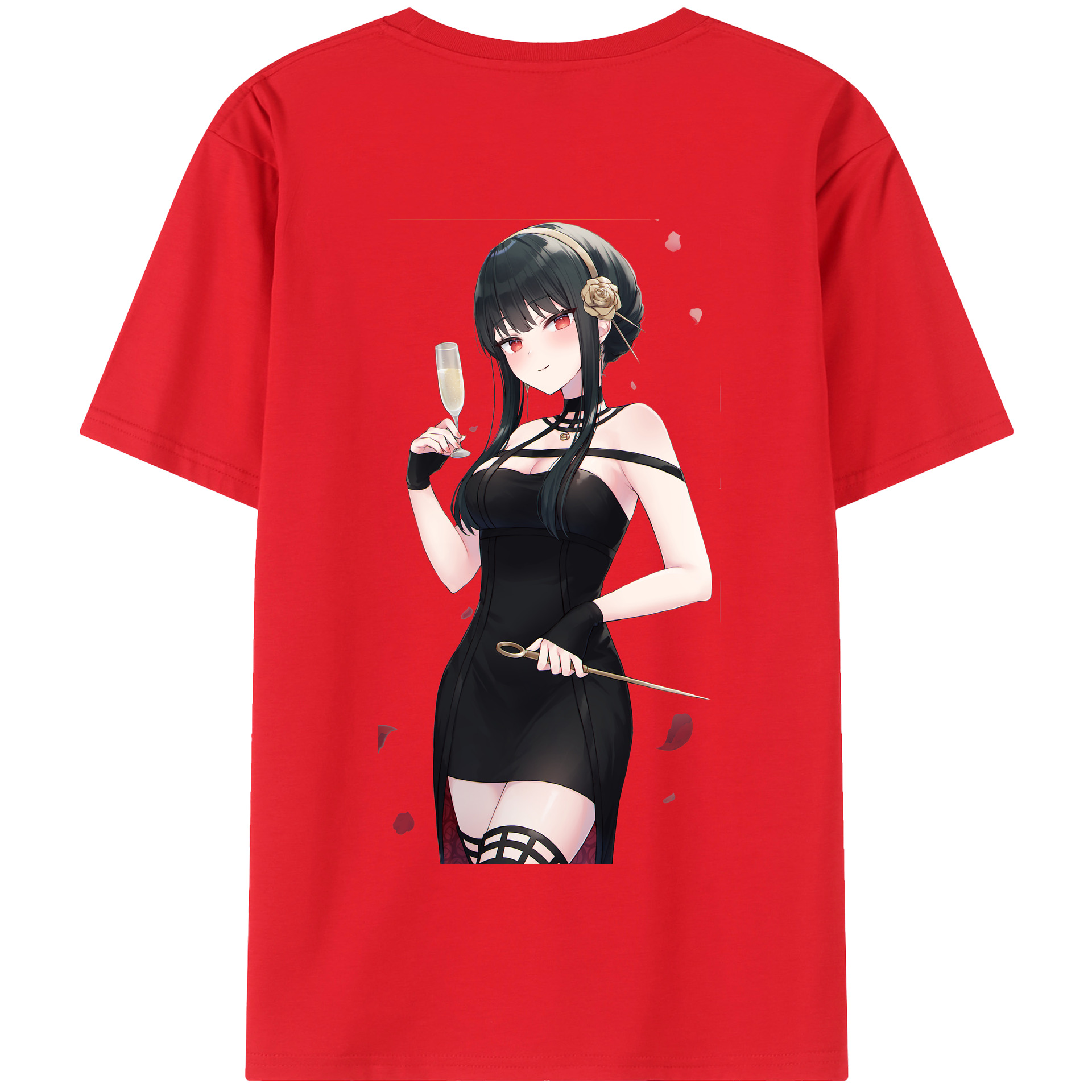 （画像用） SPY×FAMILY间谍家家酒 綿100％半袖Tシャツ（背面プリント）