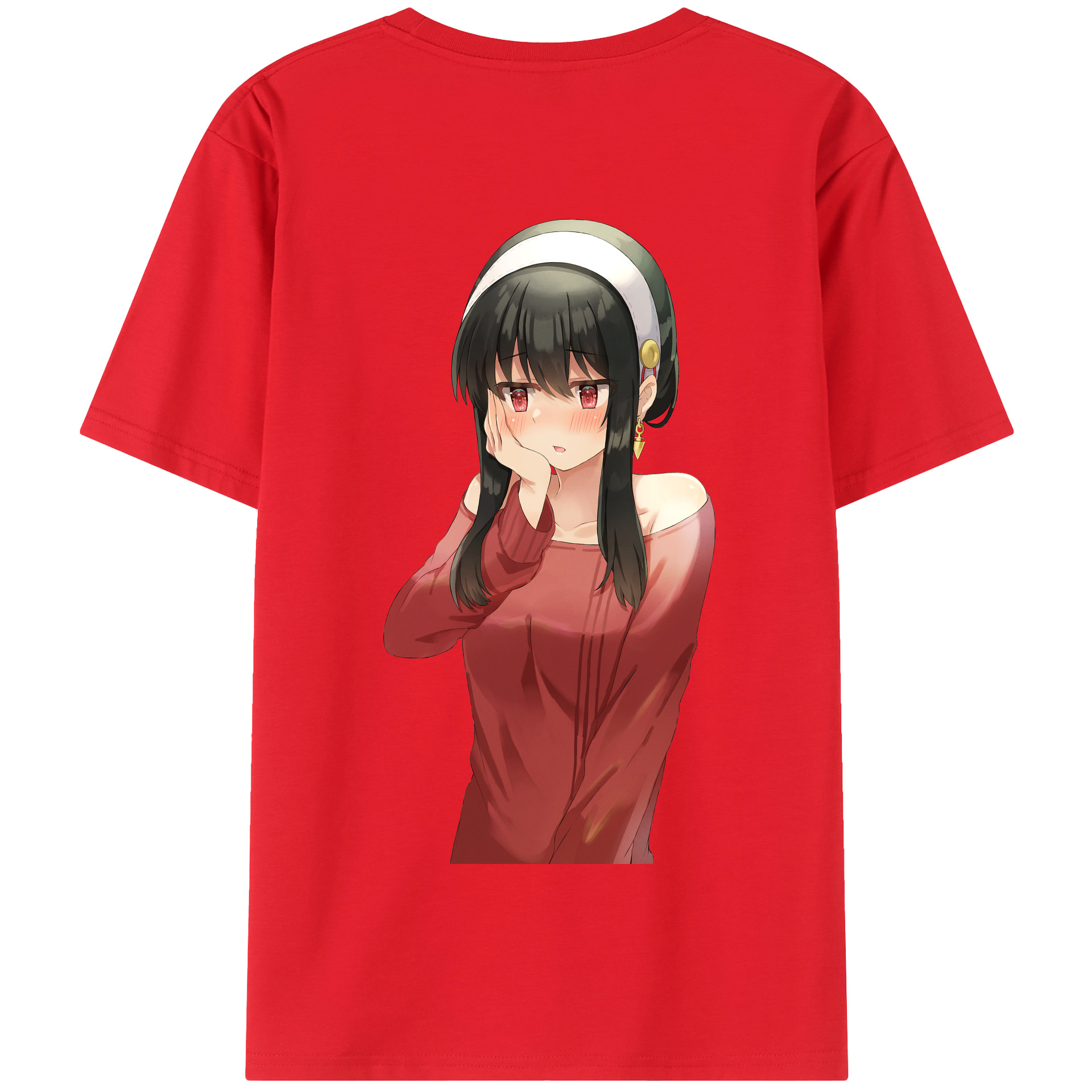 （画像用） SPY×FAMILY间谍家家酒 綿100％半袖Tシャツ（背面プリント）