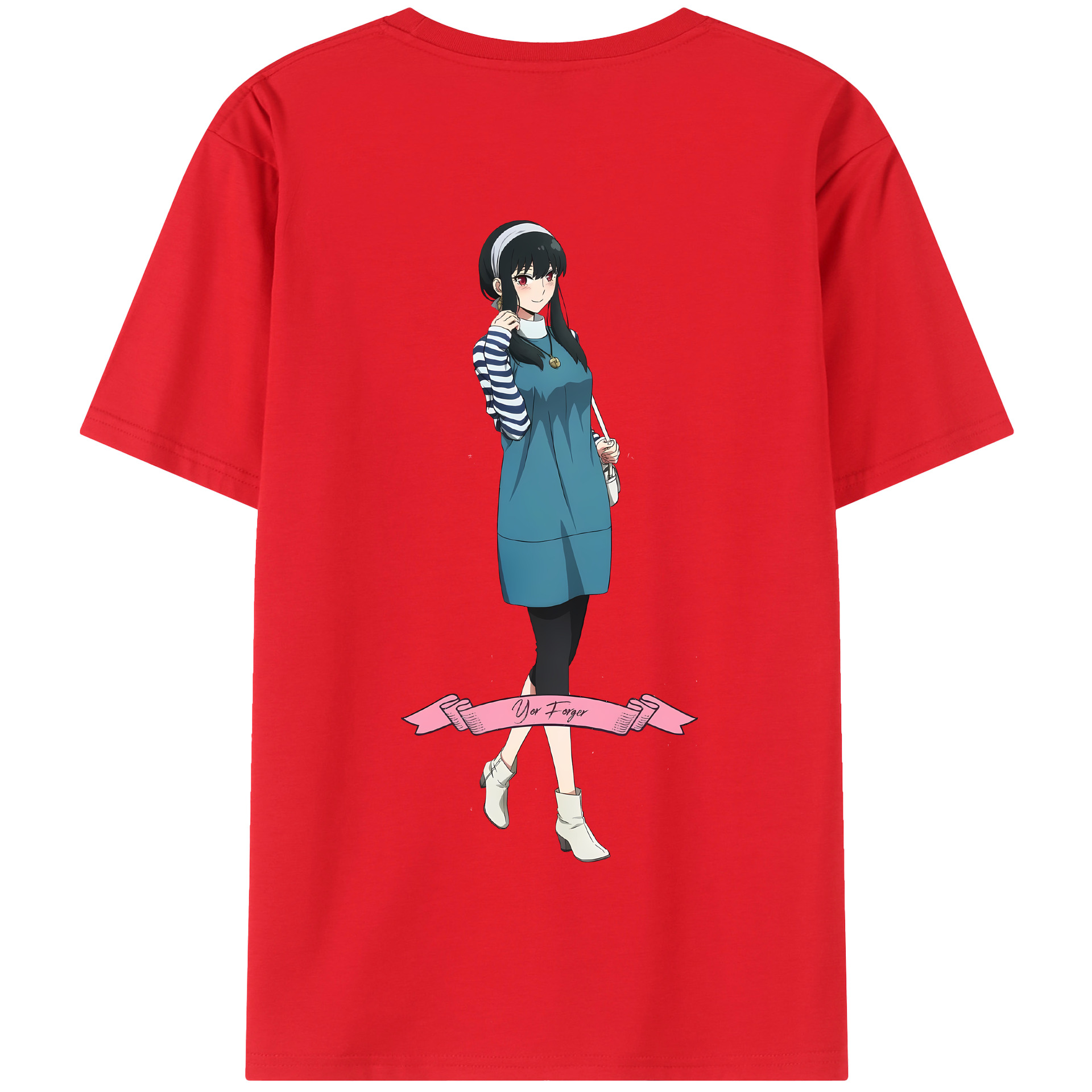 （画像用） SPY×FAMILY间谍家家酒 綿100％半袖Tシャツ（背面プリント）