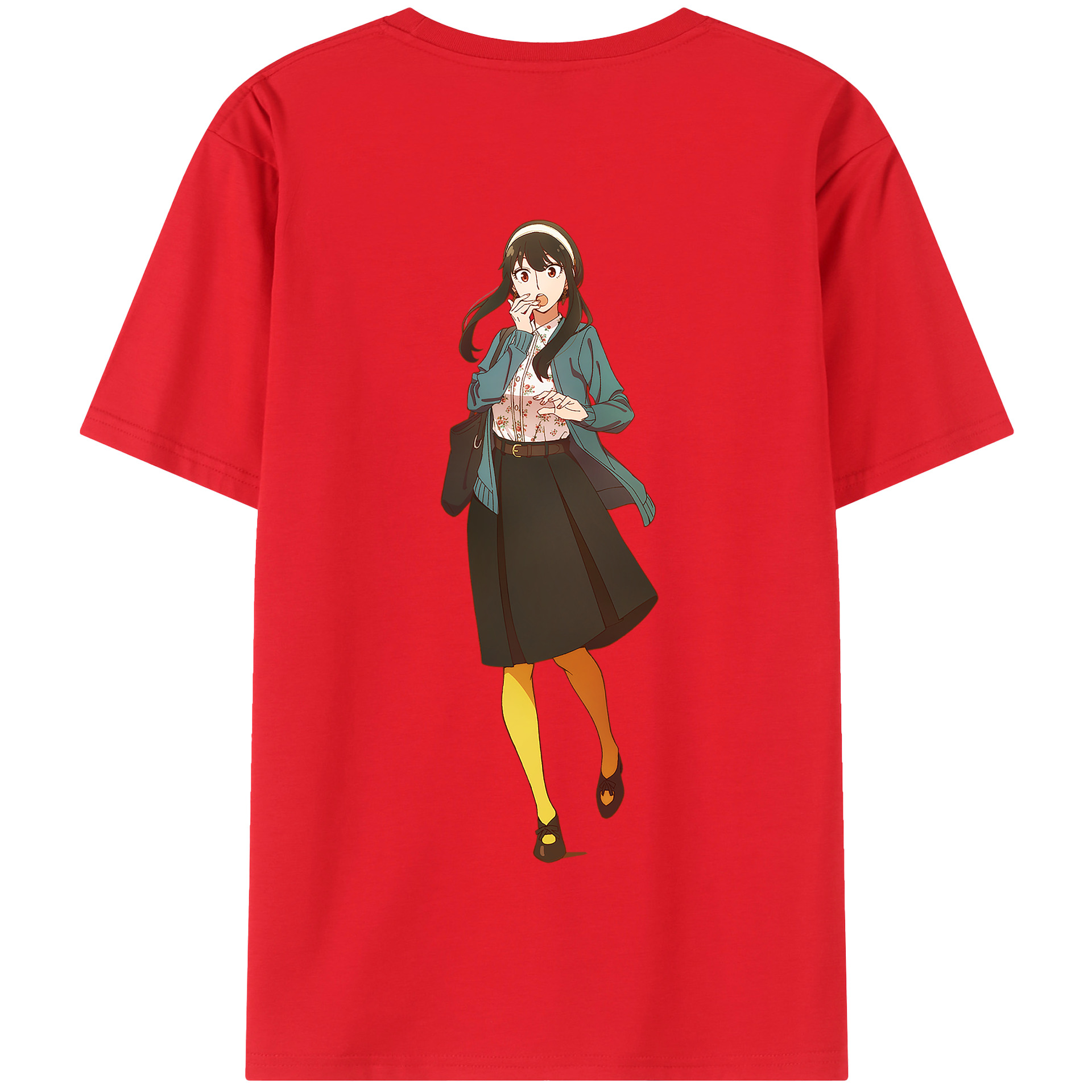 （画像用） SPY×FAMILY间谍家家酒 綿100％半袖Tシャツ（背面プリント）