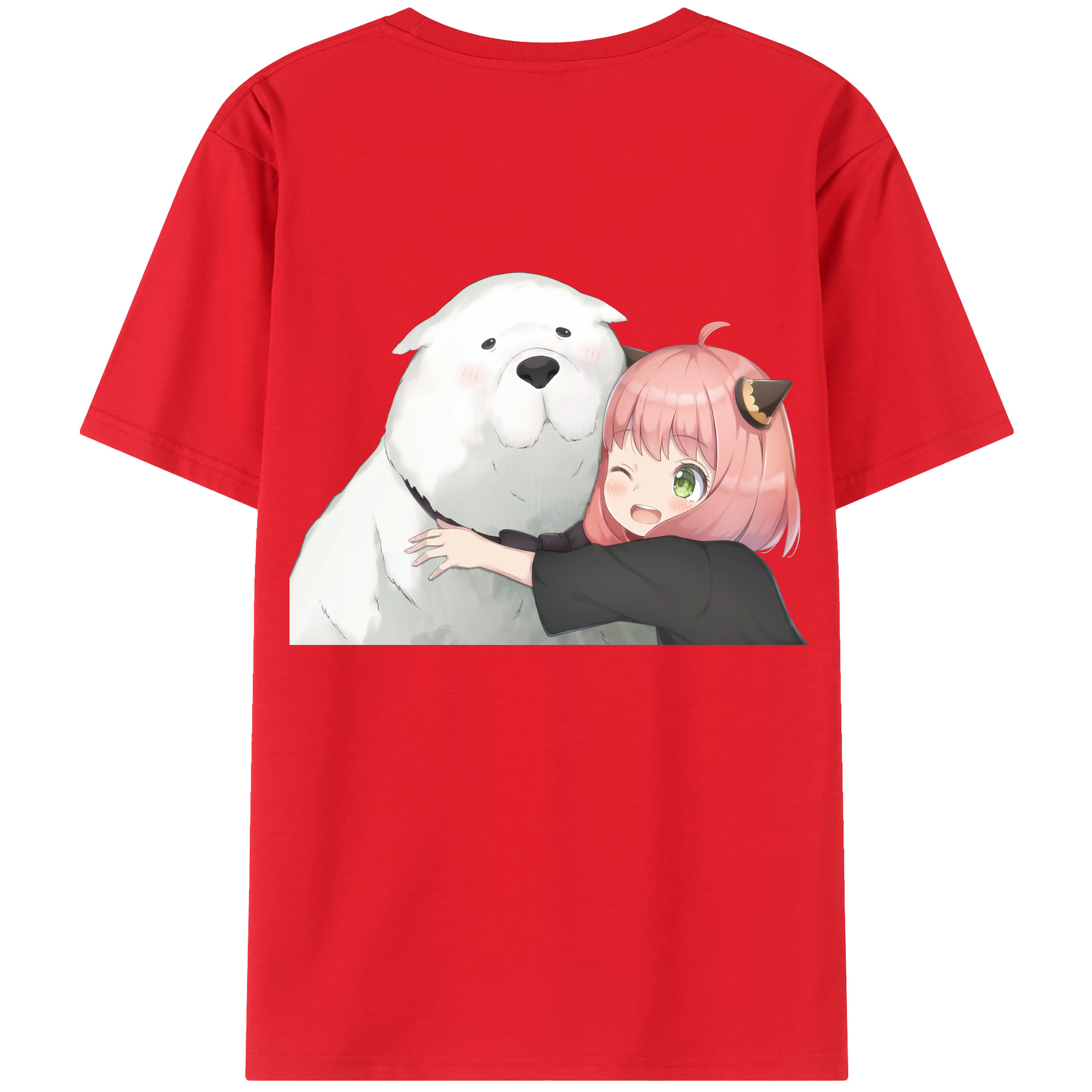 （画像用） SPY×FAMILY间谍家家酒 綿100％半袖Tシャツ（背面プリント）