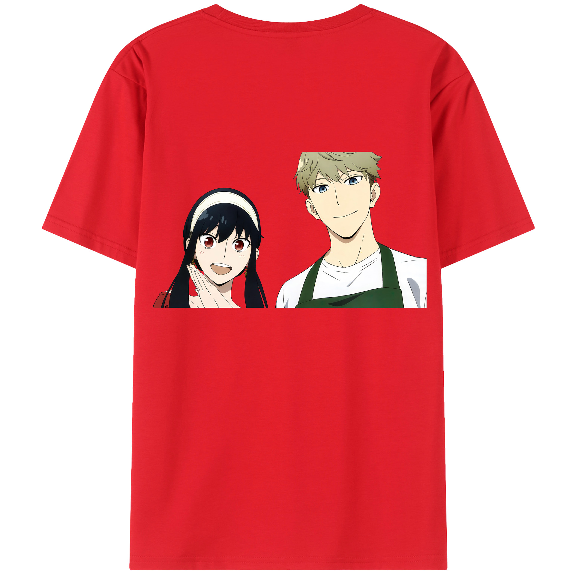 （画像用） SPY×FAMILY间谍家家酒 綿100％半袖Tシャツ（背面プリント）