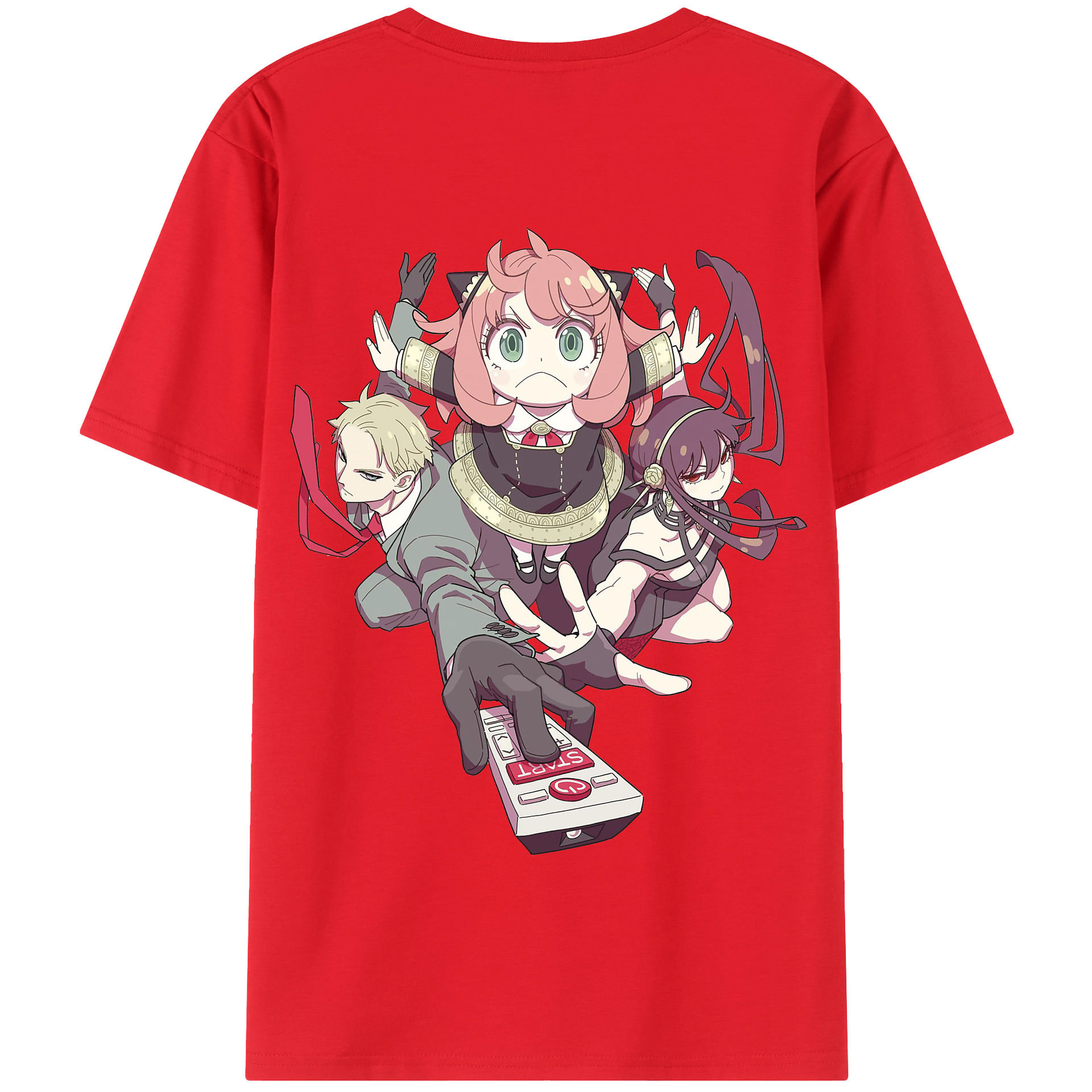 （画像用） SPY×FAMILY间谍家家酒 綿100％半袖Tシャツ（背面プリント）
