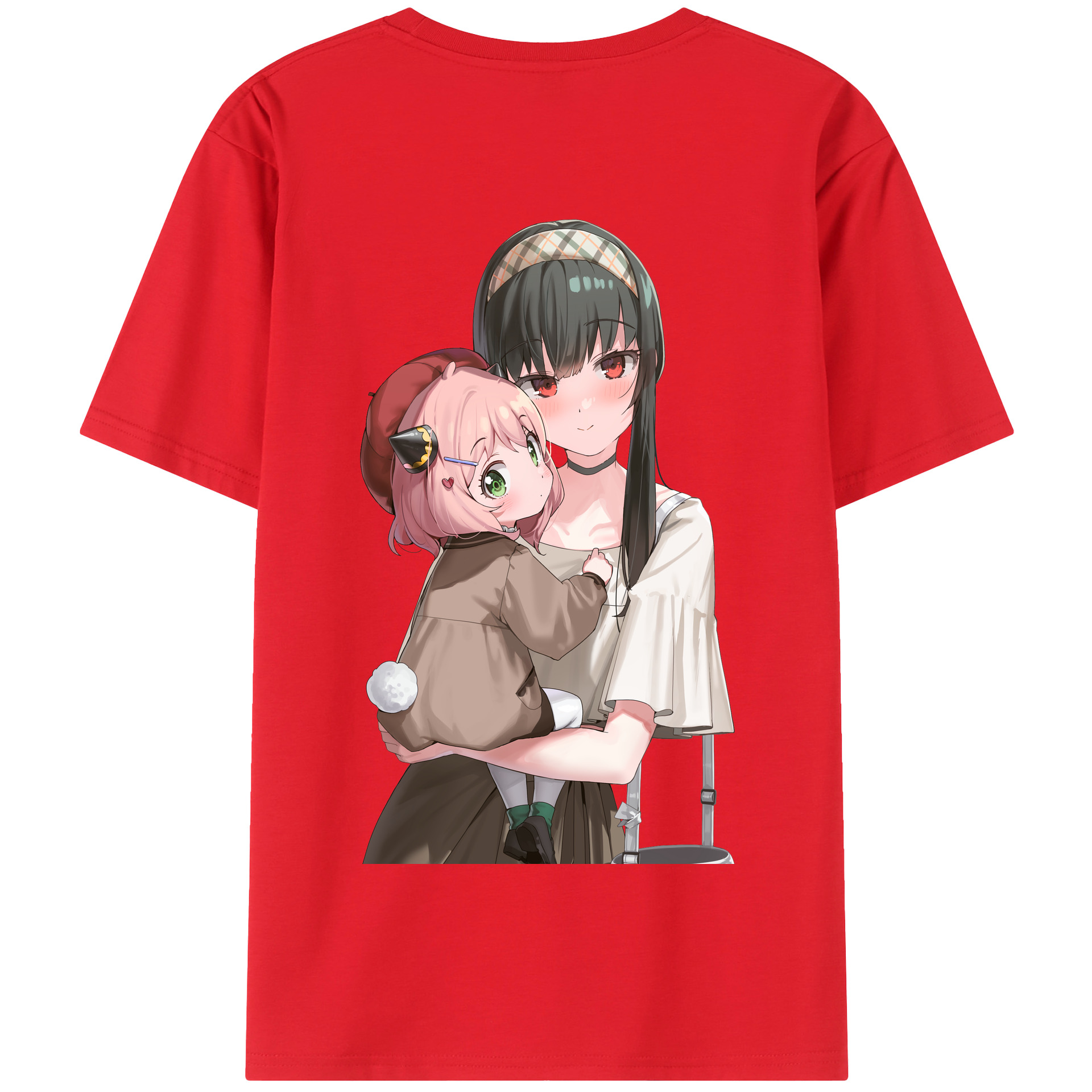 （画像用） SPY×FAMILY间谍家家酒 綿100％半袖Tシャツ（背面プリント）