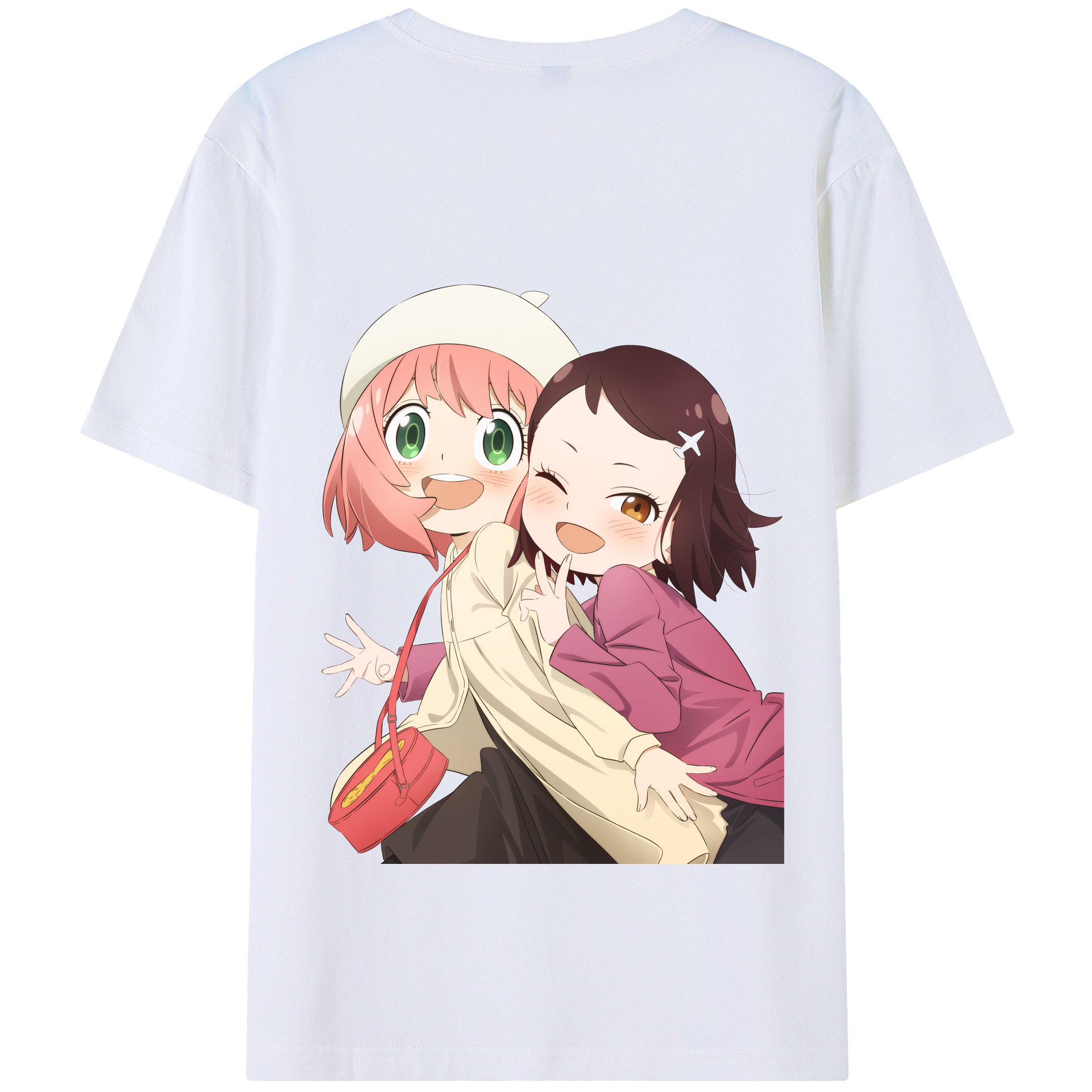 （画像用） SPY×FAMILY间谍家家酒 綿100％半袖Tシャツ（背面プリント）
