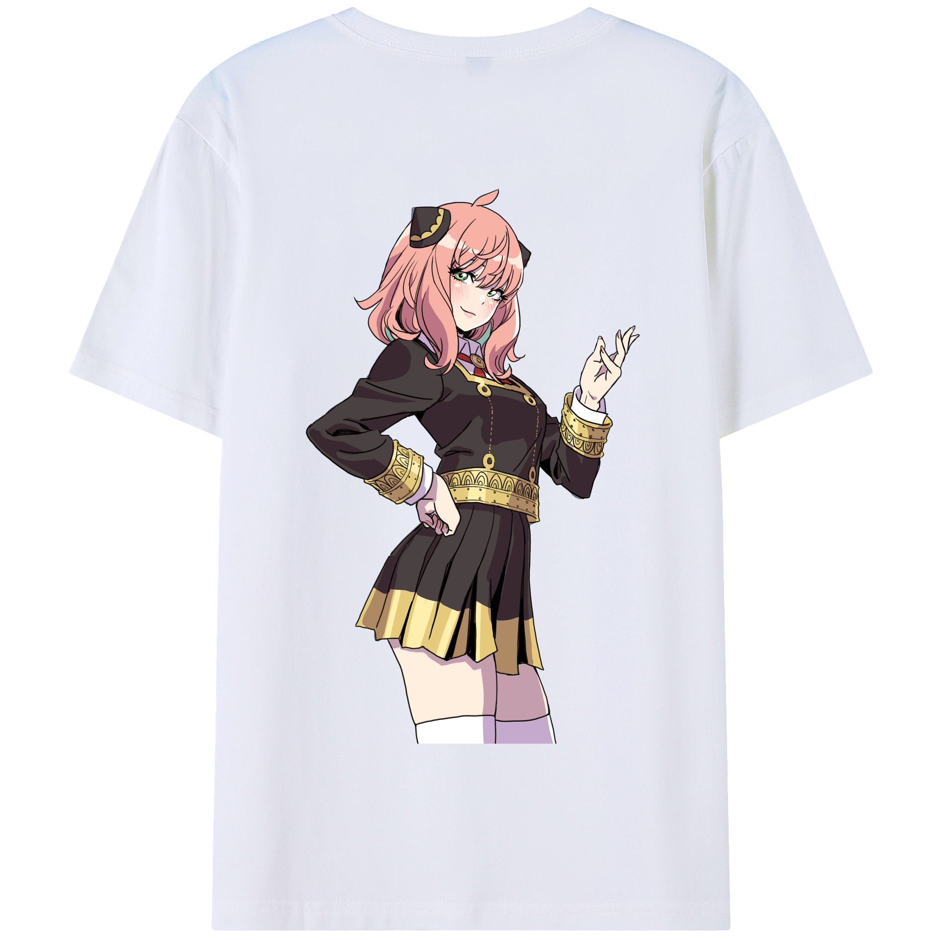 （画像用） SPY×FAMILY间谍家家酒 綿100％半袖Tシャツ（背面プリント）
