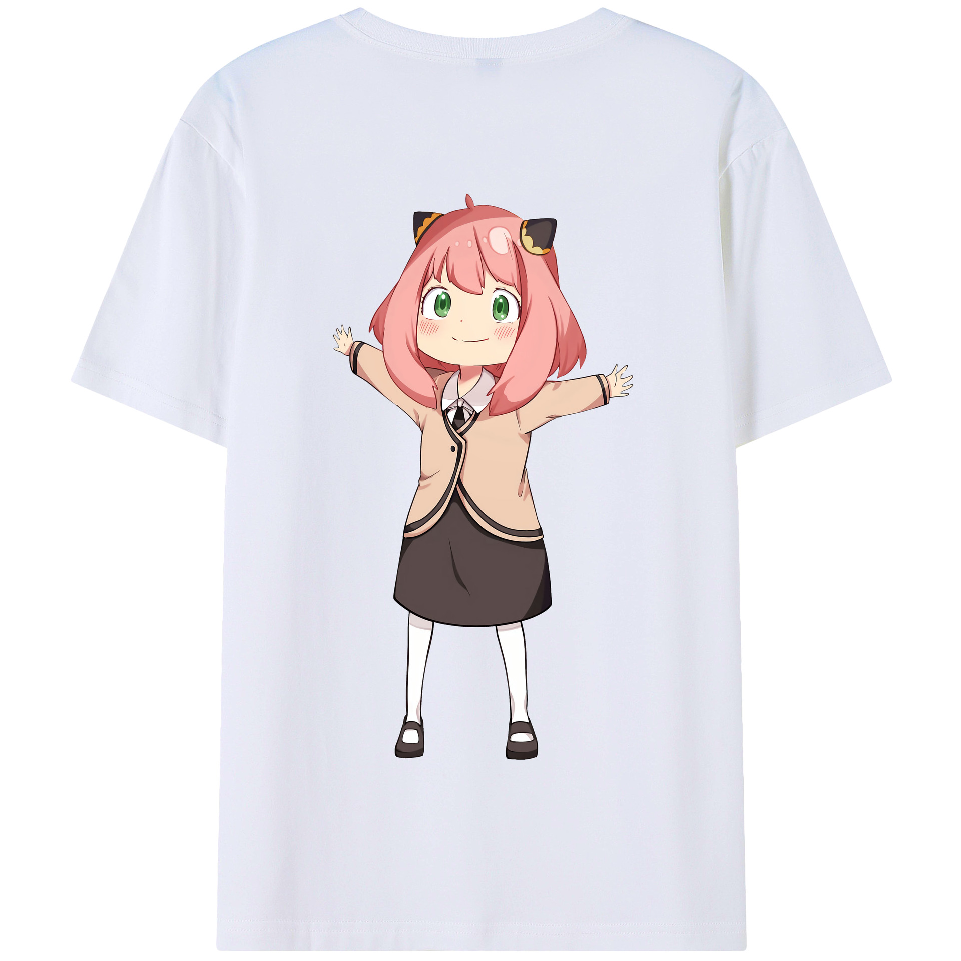 （画像用） SPY×FAMILY间谍家家酒 綿100％半袖Tシャツ（背面プリント）