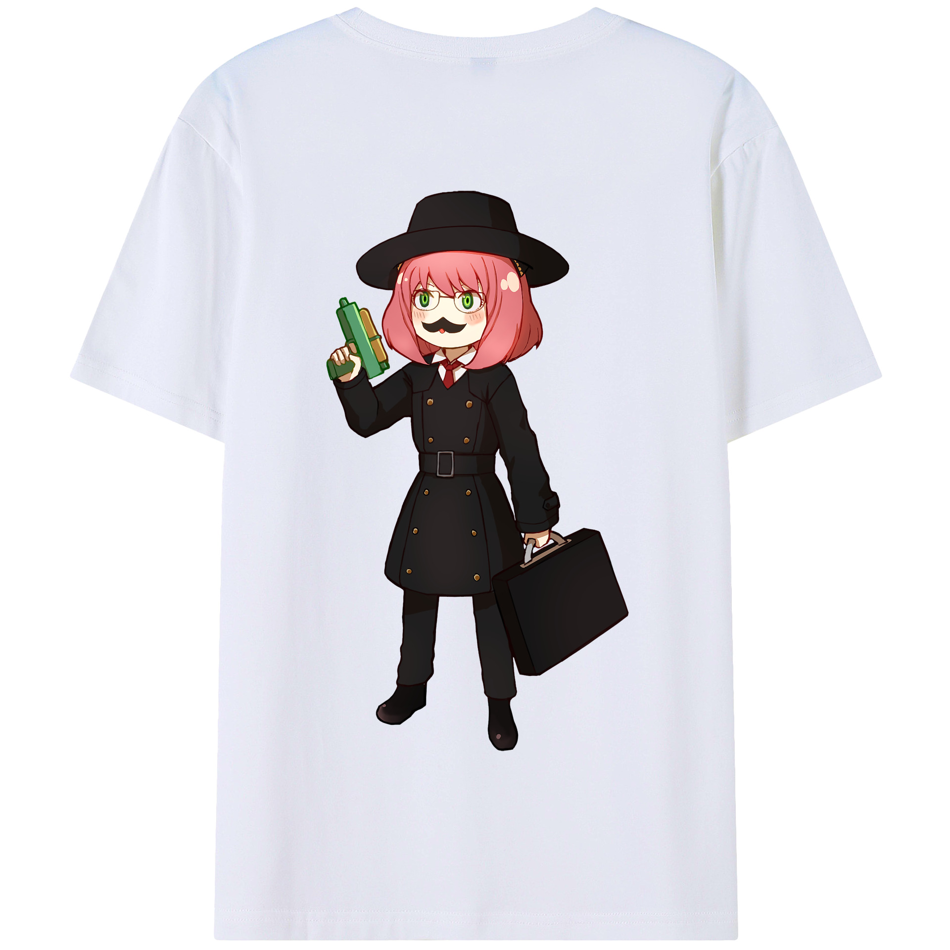 （画像用） SPY×FAMILY间谍家家酒 綿100％半袖Tシャツ（背面プリント）