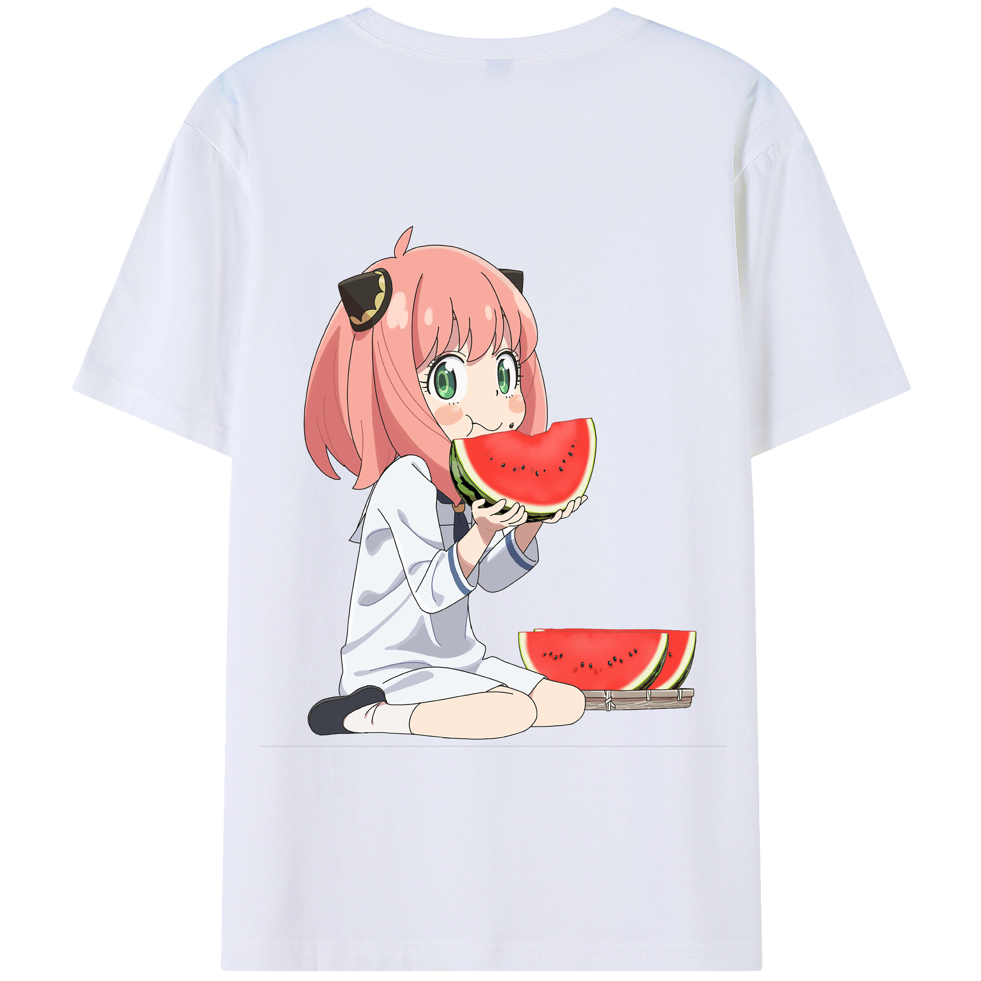 （画像用） SPY×FAMILY间谍家家酒 綿100％半袖Tシャツ（背面プリント）