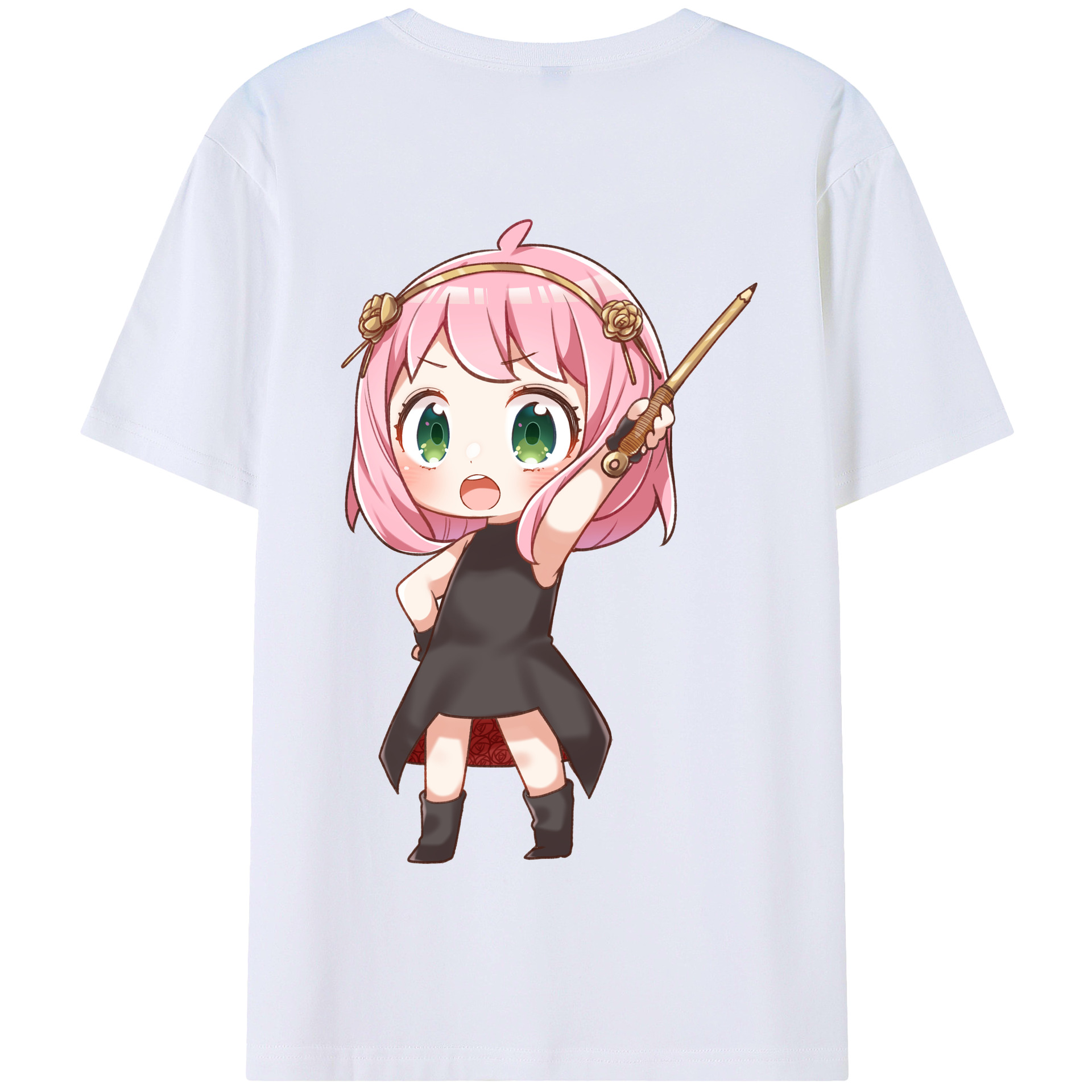 （画像用） SPY×FAMILY间谍家家酒 綿100％半袖Tシャツ（背面プリント）