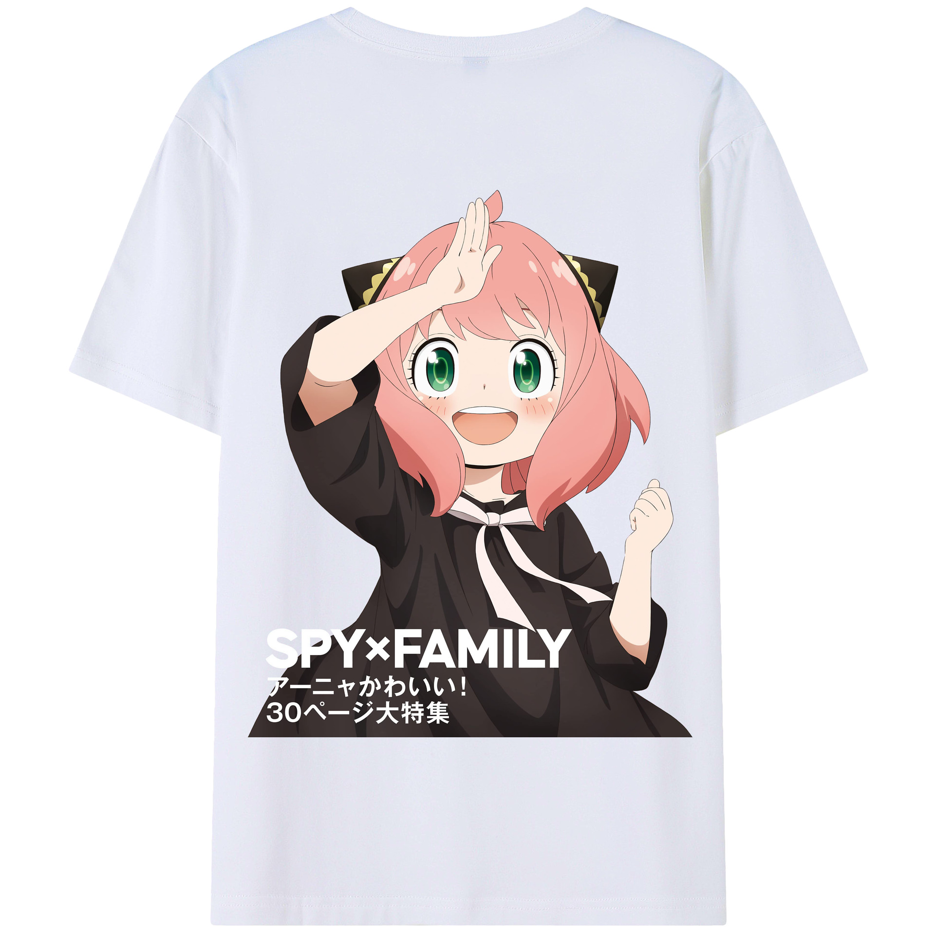 （画像用） SPY×FAMILY间谍家家酒 綿100％半袖Tシャツ（背面プリント）
