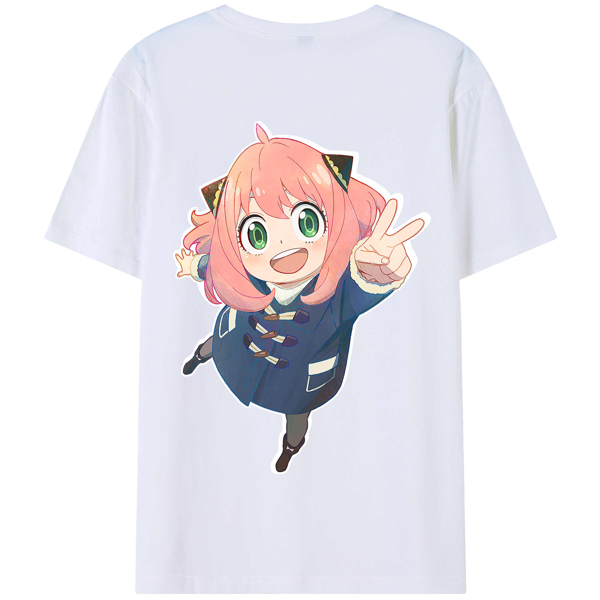 （画像用） SPY×FAMILY间谍家家酒 綿100％半袖Tシャツ（背面プリント）