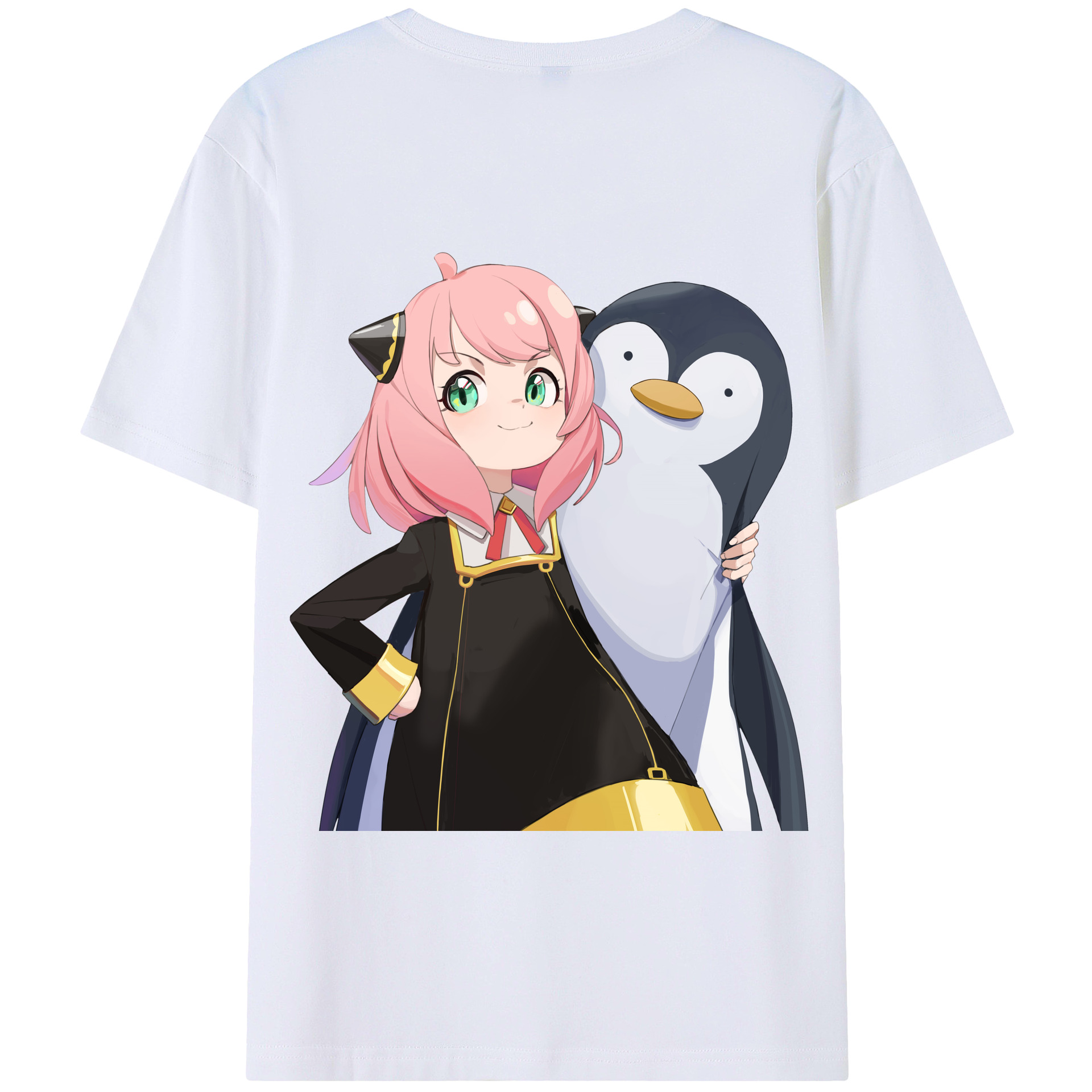 （画像用） SPY×FAMILY间谍家家酒 綿100％半袖Tシャツ（背面プリント）