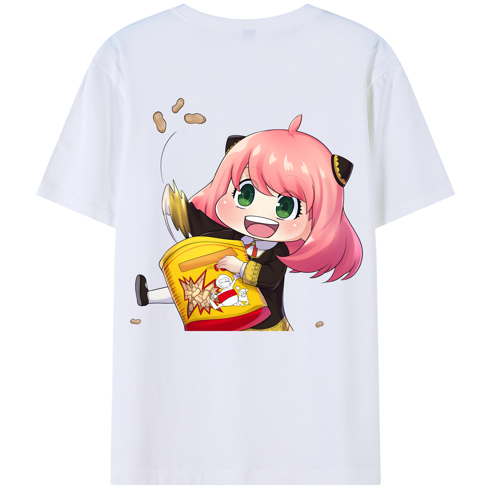 （画像用） SPY×FAMILY间谍家家酒 綿100％半袖Tシャツ（背面プリント）