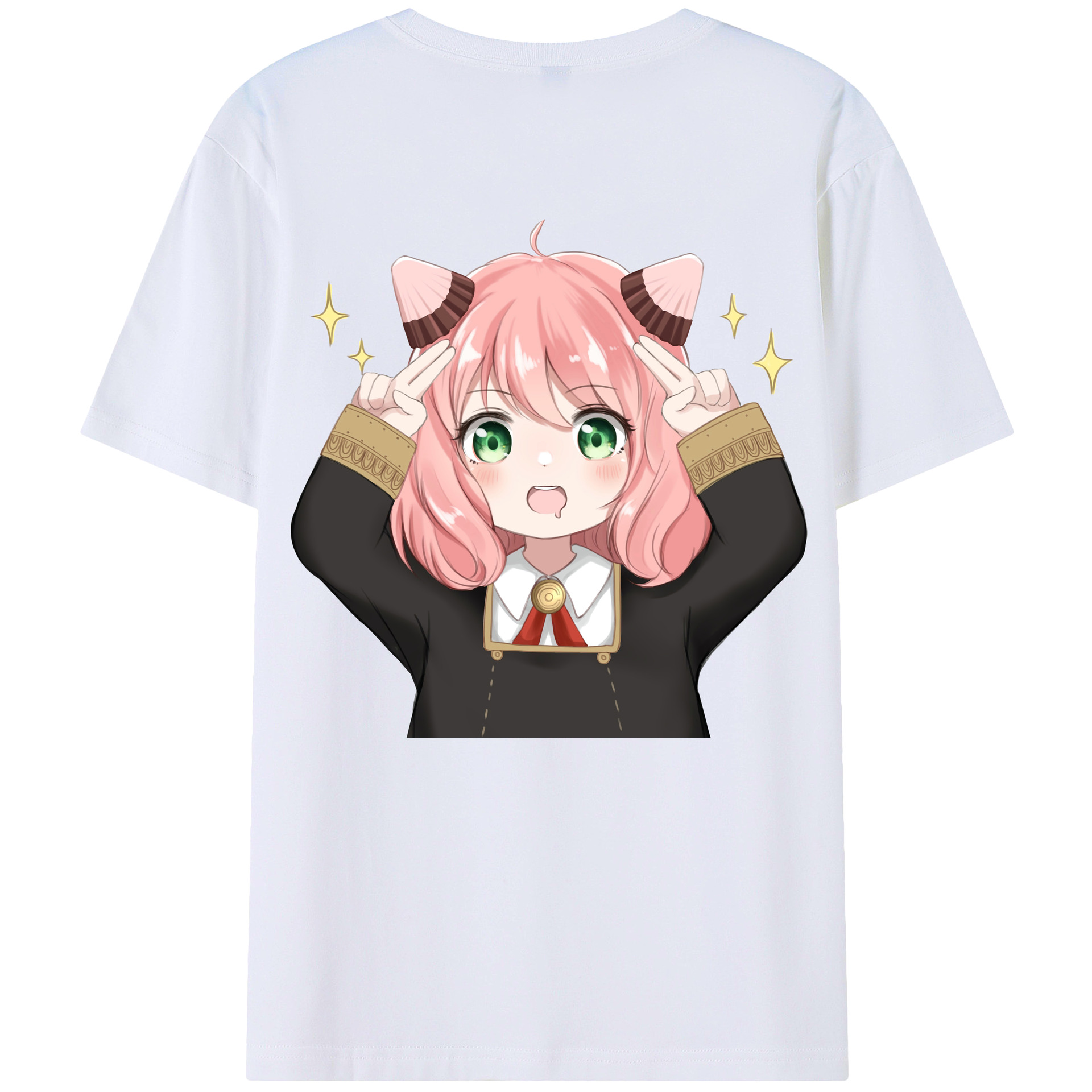 （画像用） SPY×FAMILY间谍家家酒 綿100％半袖Tシャツ（背面プリント）