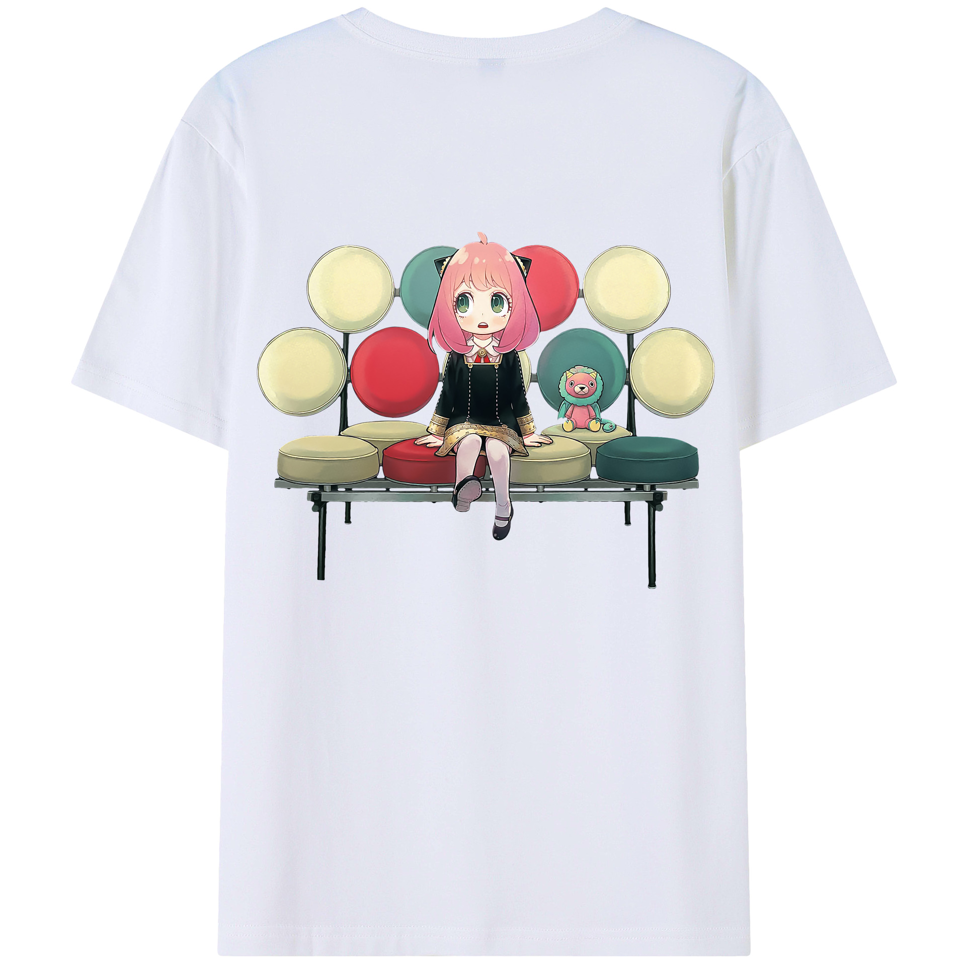 （画像用） SPY×FAMILY间谍家家酒 綿100％半袖Tシャツ（背面プリント）