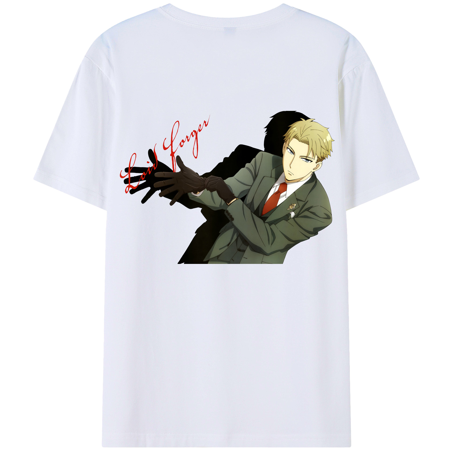 （画像用） SPY×FAMILY间谍家家酒 綿100％半袖Tシャツ（背面プリント）