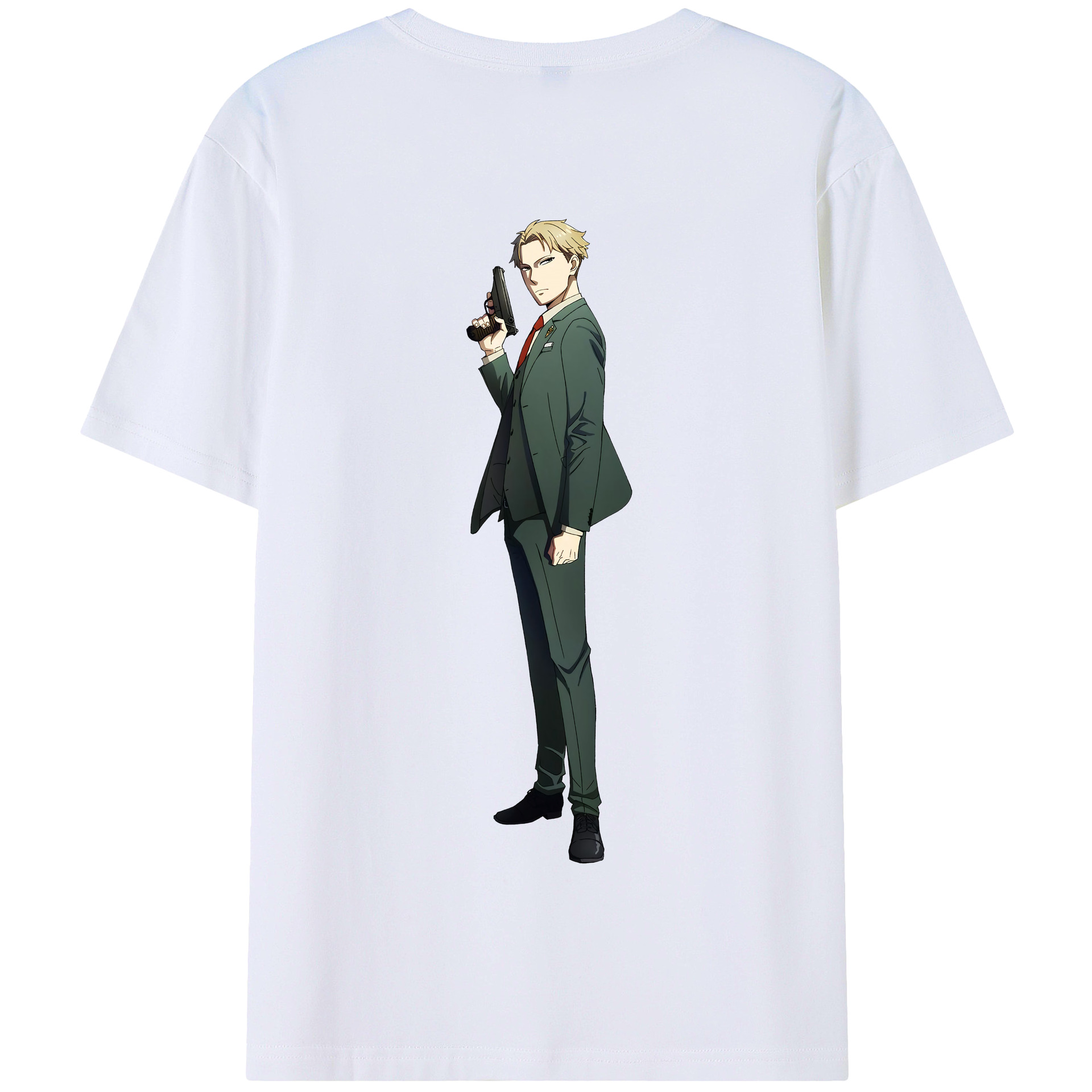 （画像用） SPY×FAMILY间谍家家酒 綿100％半袖Tシャツ（背面プリント）