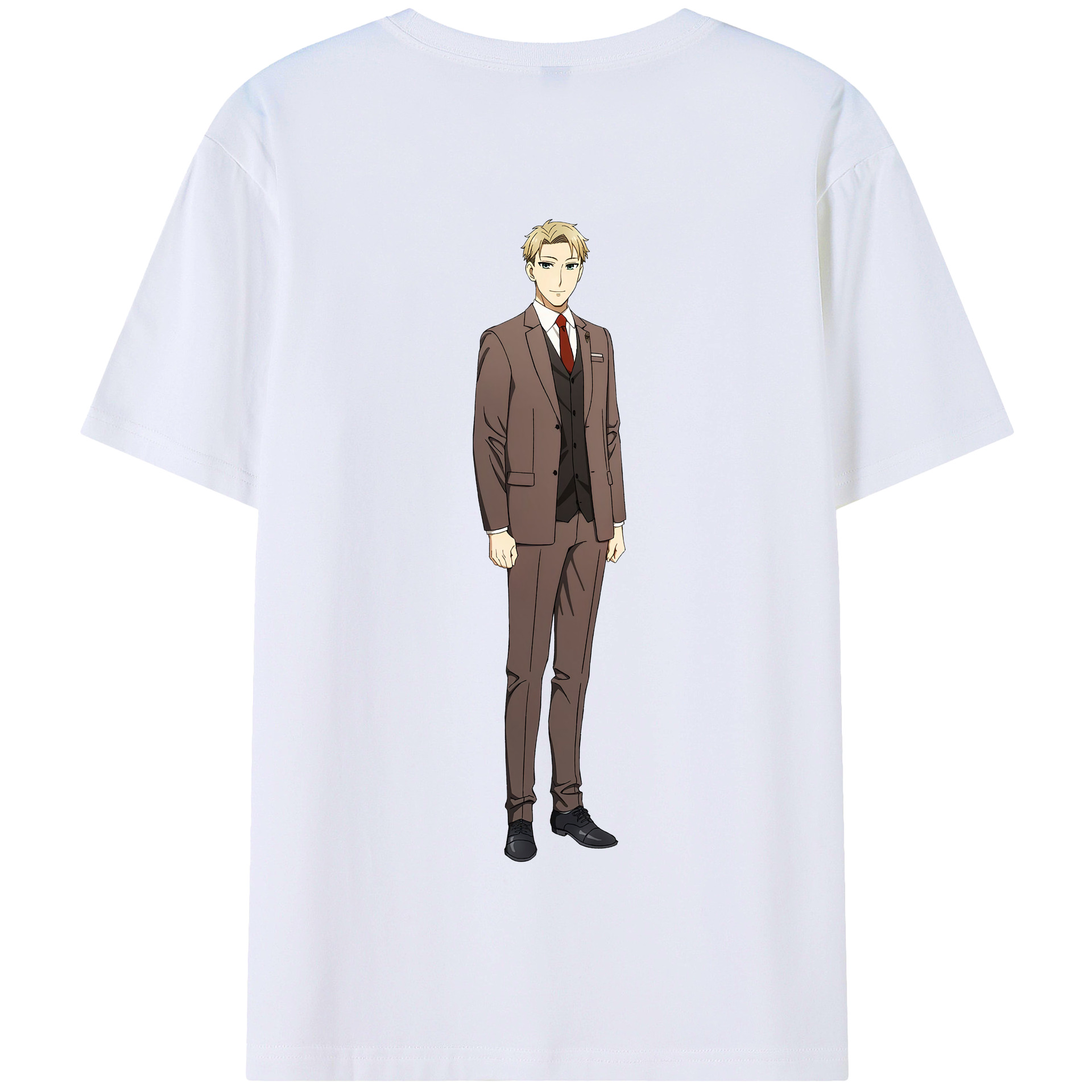 （画像用） SPY×FAMILY间谍家家酒 綿100％半袖Tシャツ（背面プリント）