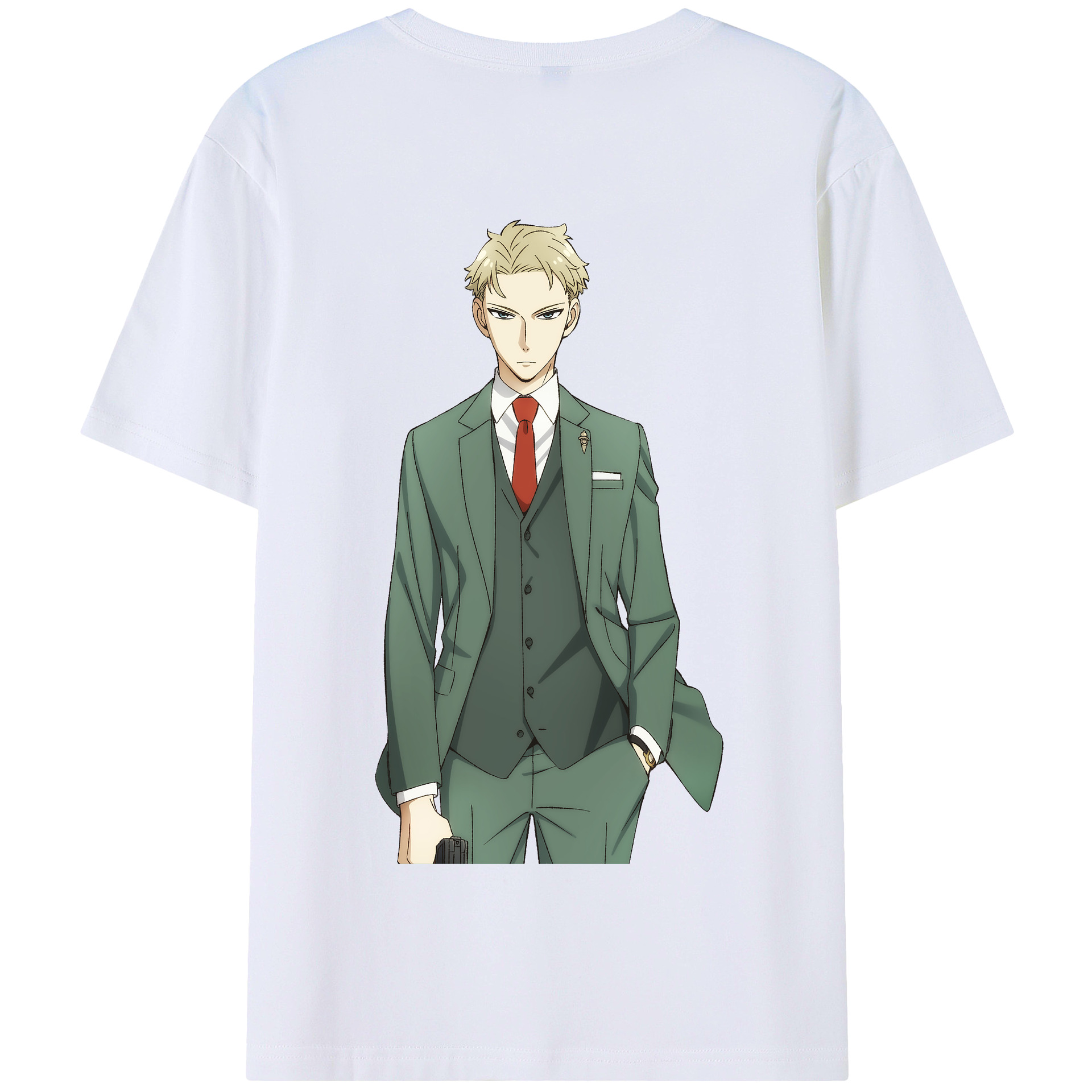 （画像用） SPY×FAMILY间谍家家酒 綿100％半袖Tシャツ（背面プリント）