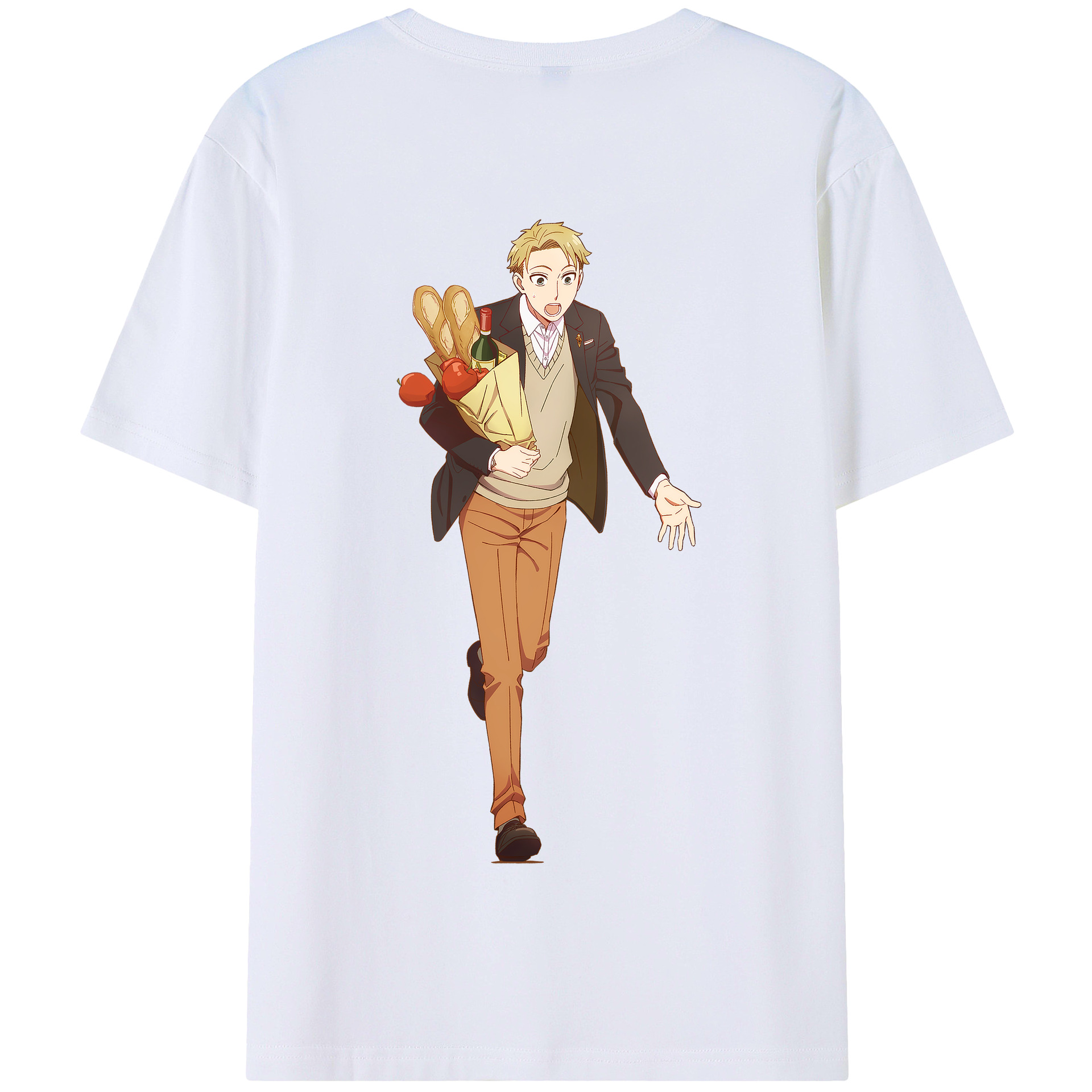 （画像用） SPY×FAMILY间谍家家酒 綿100％半袖Tシャツ（背面プリント）