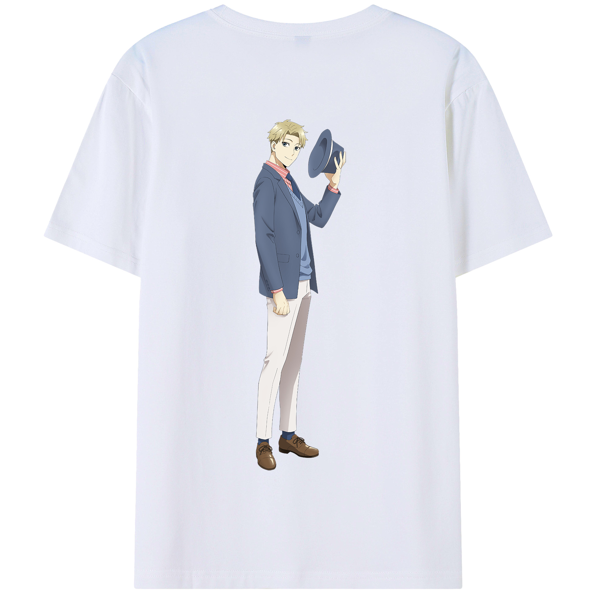 （画像用） SPY×FAMILY间谍家家酒 綿100％半袖Tシャツ（背面プリント）