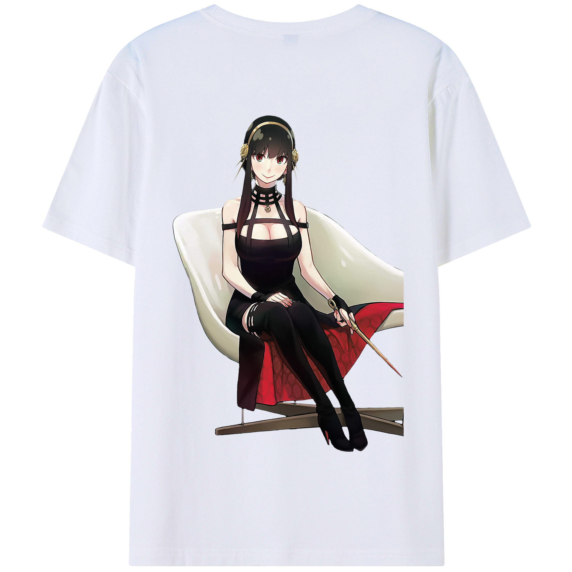 （画像用） SPY×FAMILY间谍家家酒 綿100％半袖Tシャツ（背面プリント）