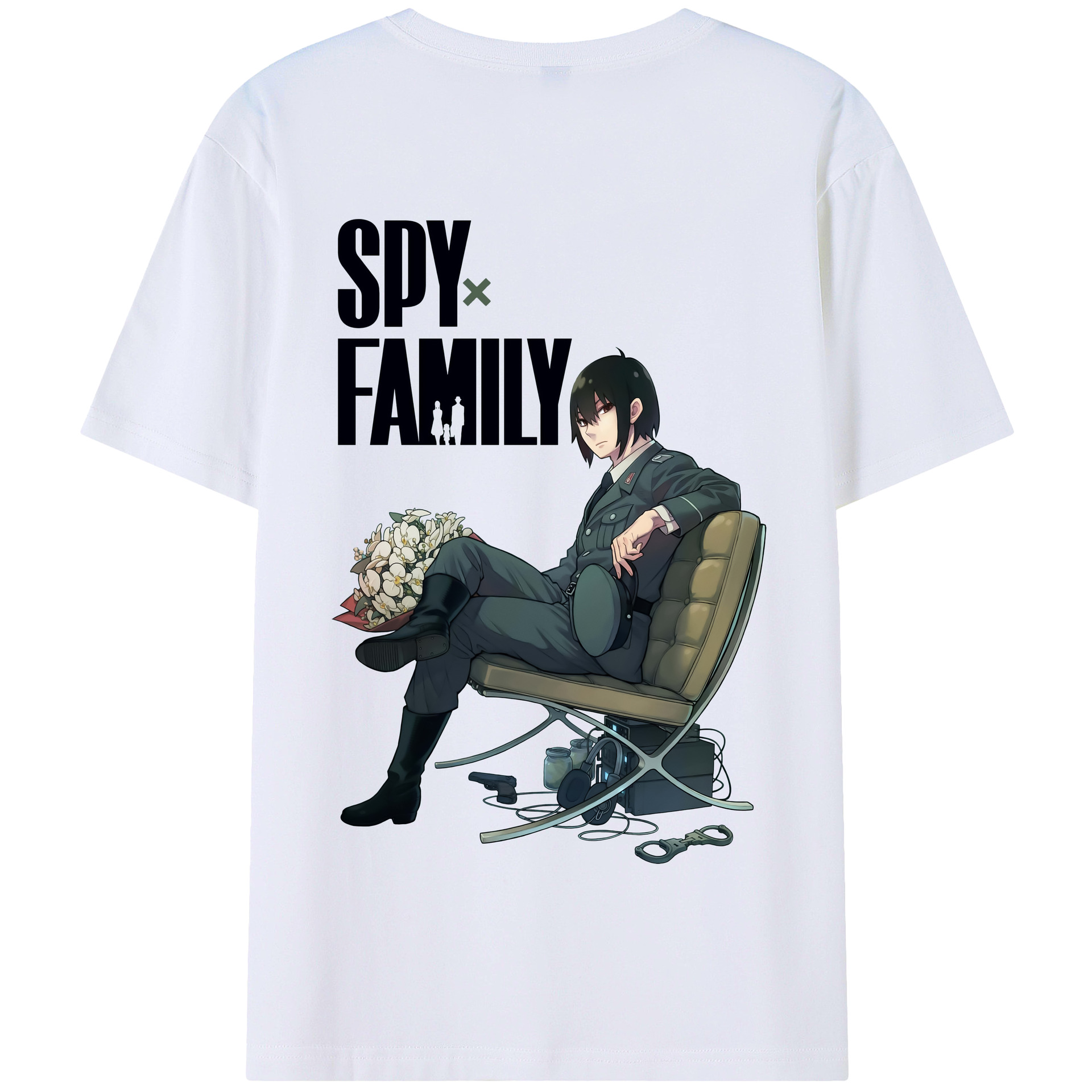 （画像用） SPY×FAMILY间谍家家酒 綿100％半袖Tシャツ（背面プリント）