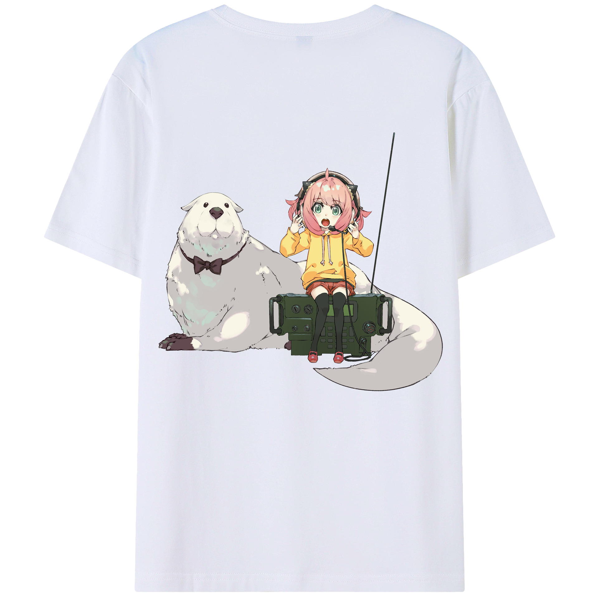 （画像用） SPY×FAMILY间谍家家酒 綿100％半袖Tシャツ（背面プリント）