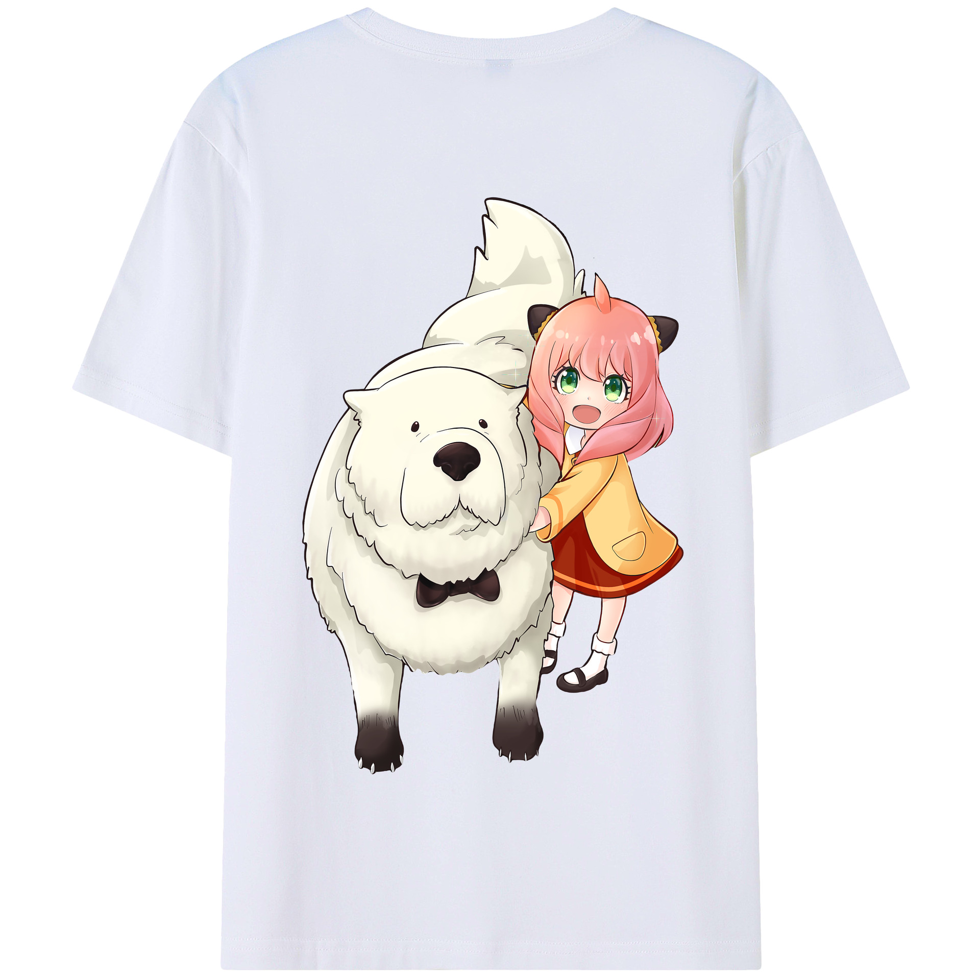 （画像用） SPY×FAMILY间谍家家酒 綿100％半袖Tシャツ（背面プリント）