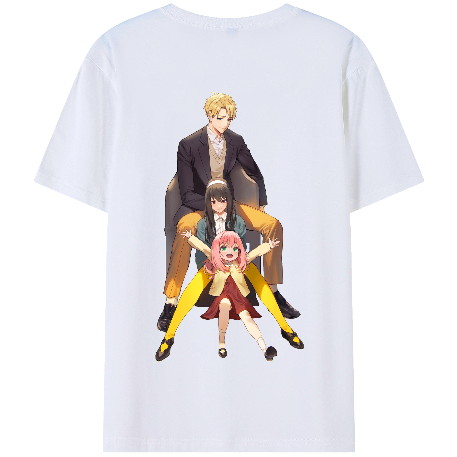 SPY×FAMILY间谍家家酒 綿100％半袖Tシャツ（背面プリント）