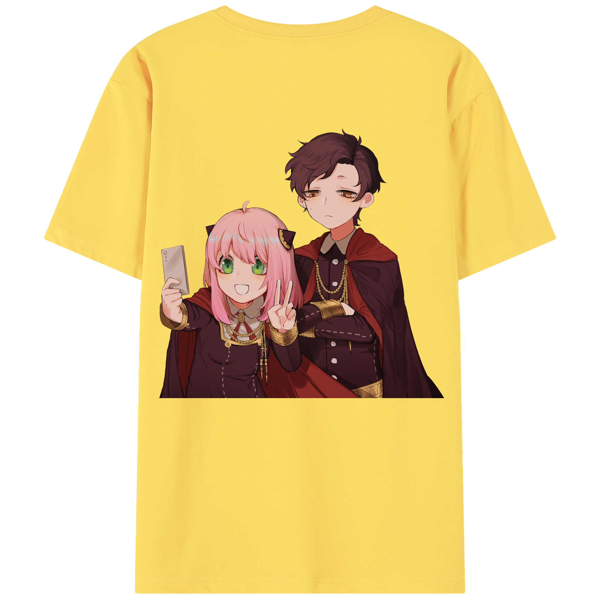 （画像用） SPY×FAMILY间谍家家酒 綿100％半袖Tシャツ（背面プリント）