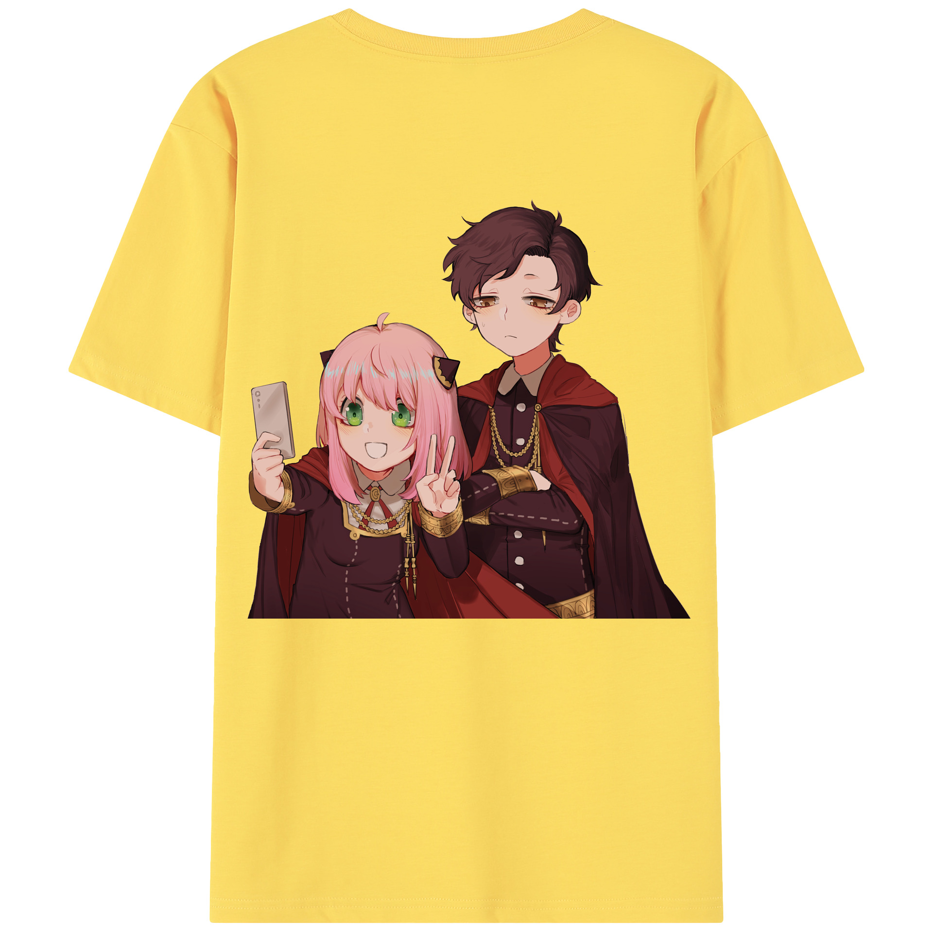 （画像用） SPY×FAMILY间谍家家酒 綿100％半袖Tシャツ（背面プリント）