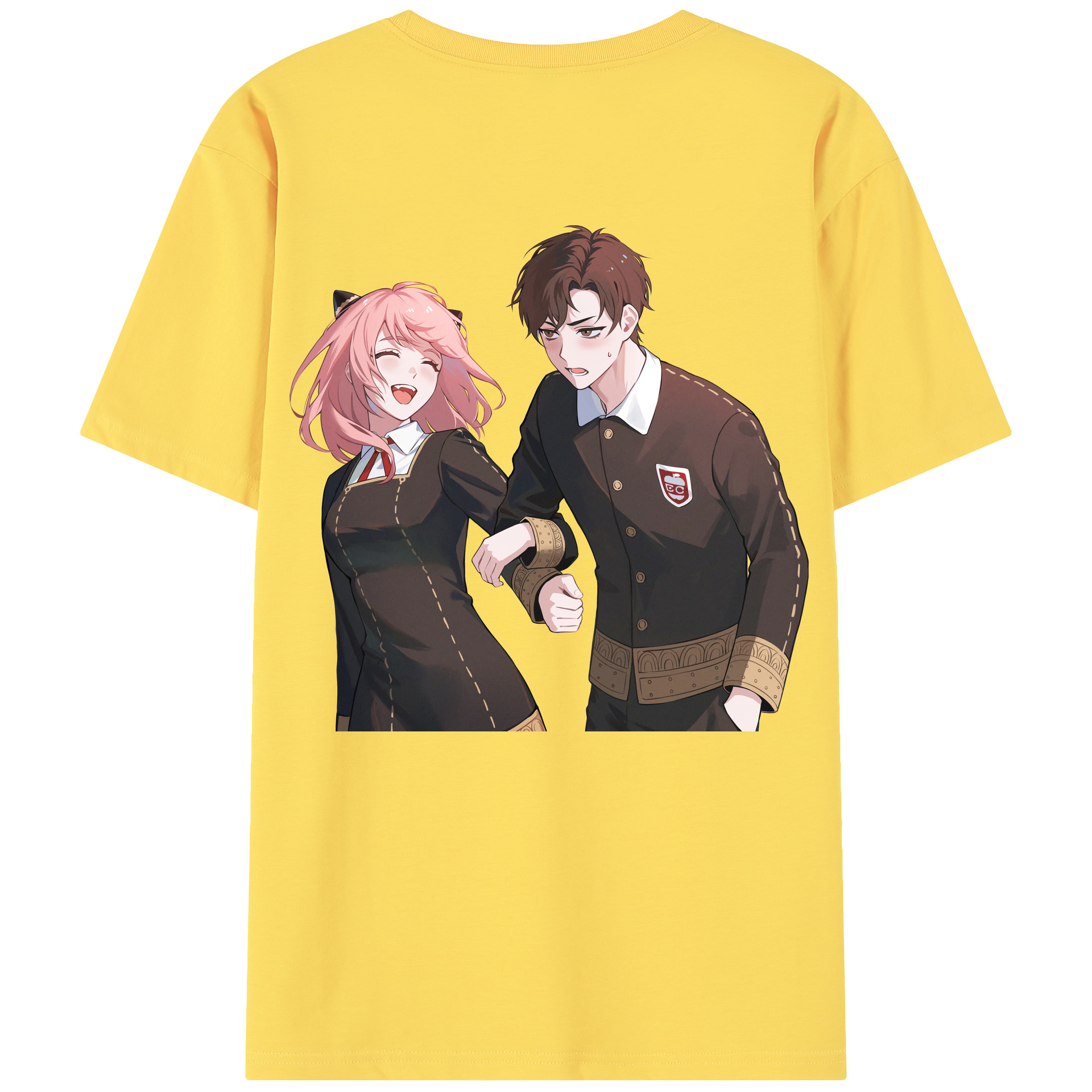 （画像用） SPY×FAMILY间谍家家酒 綿100％半袖Tシャツ（背面プリント）