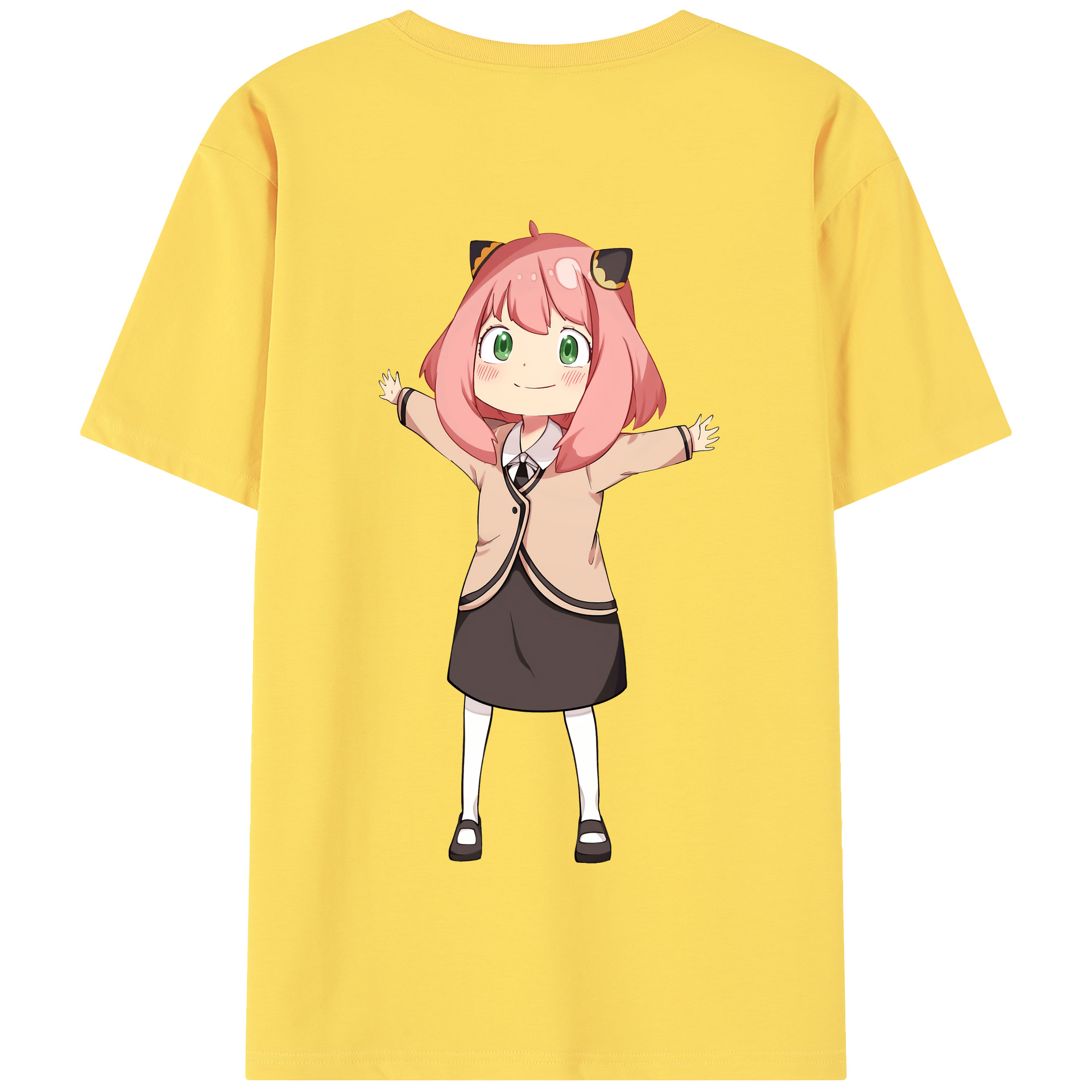 （画像用） SPY×FAMILY间谍家家酒 綿100％半袖Tシャツ（背面プリント）