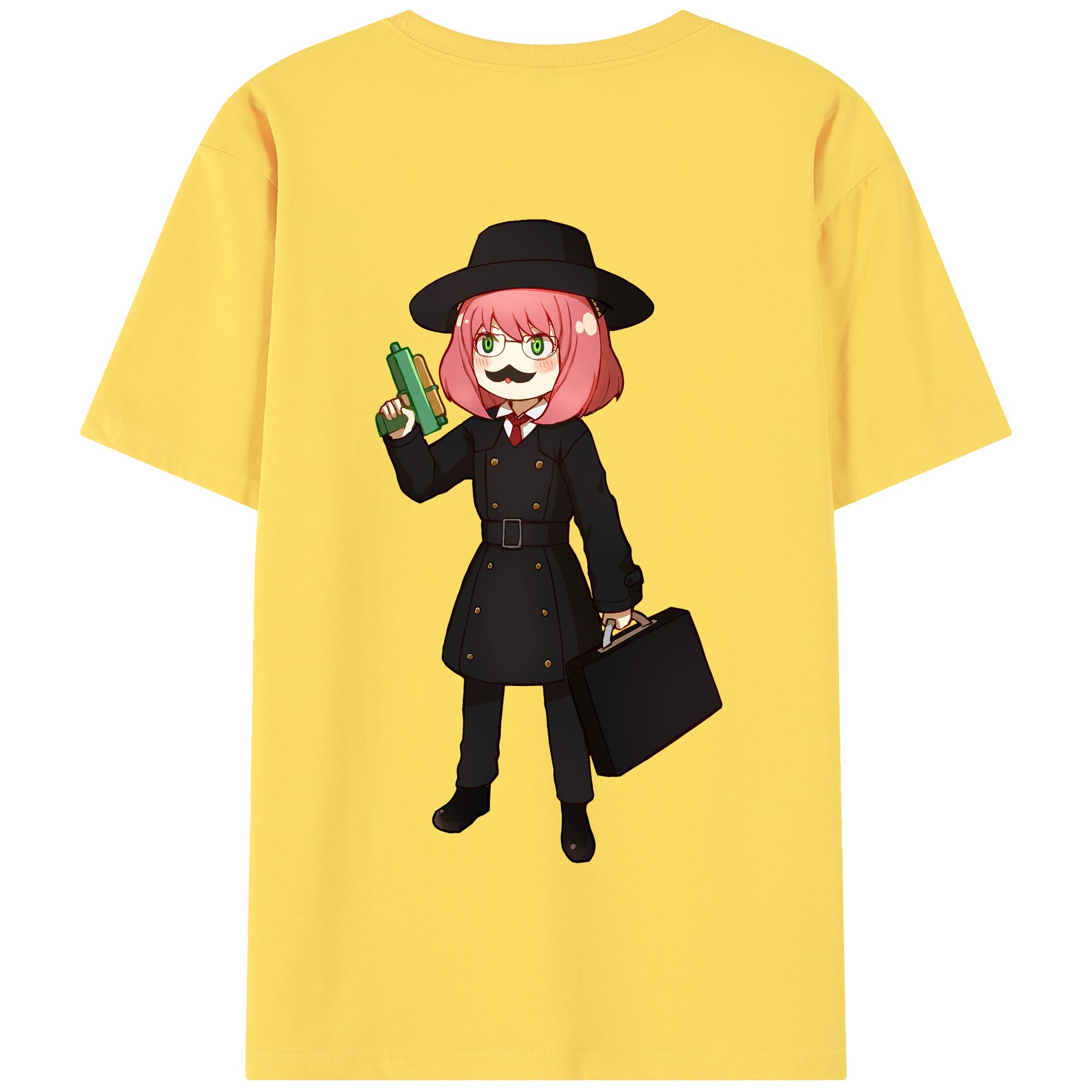 （画像用） SPY×FAMILY间谍家家酒 綿100％半袖Tシャツ（背面プリント）