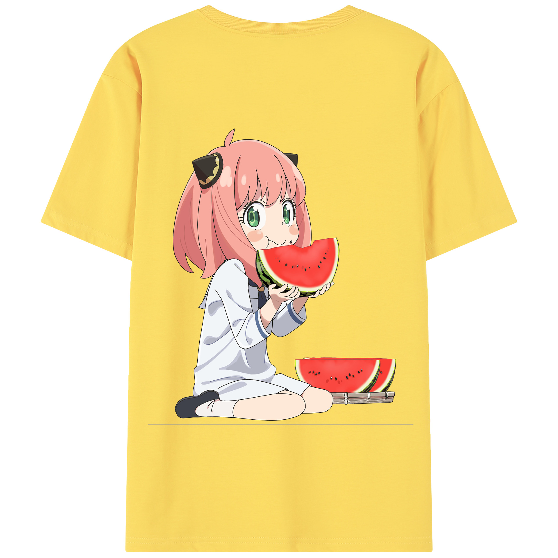 （画像用） SPY×FAMILY间谍家家酒 綿100％半袖Tシャツ（背面プリント）