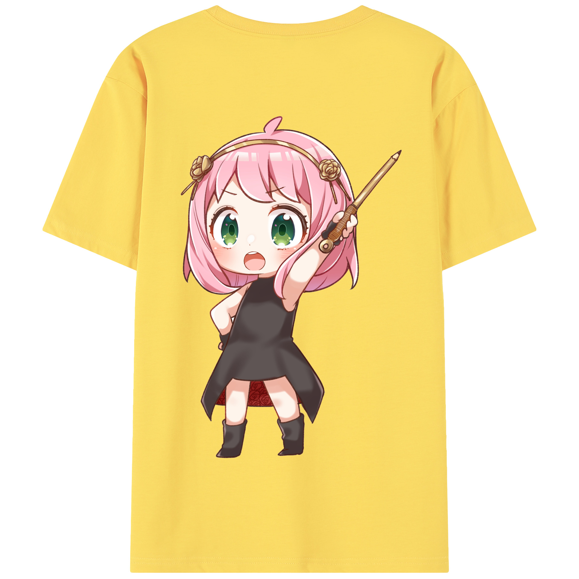 （画像用） SPY×FAMILY间谍家家酒 綿100％半袖Tシャツ（背面プリント）