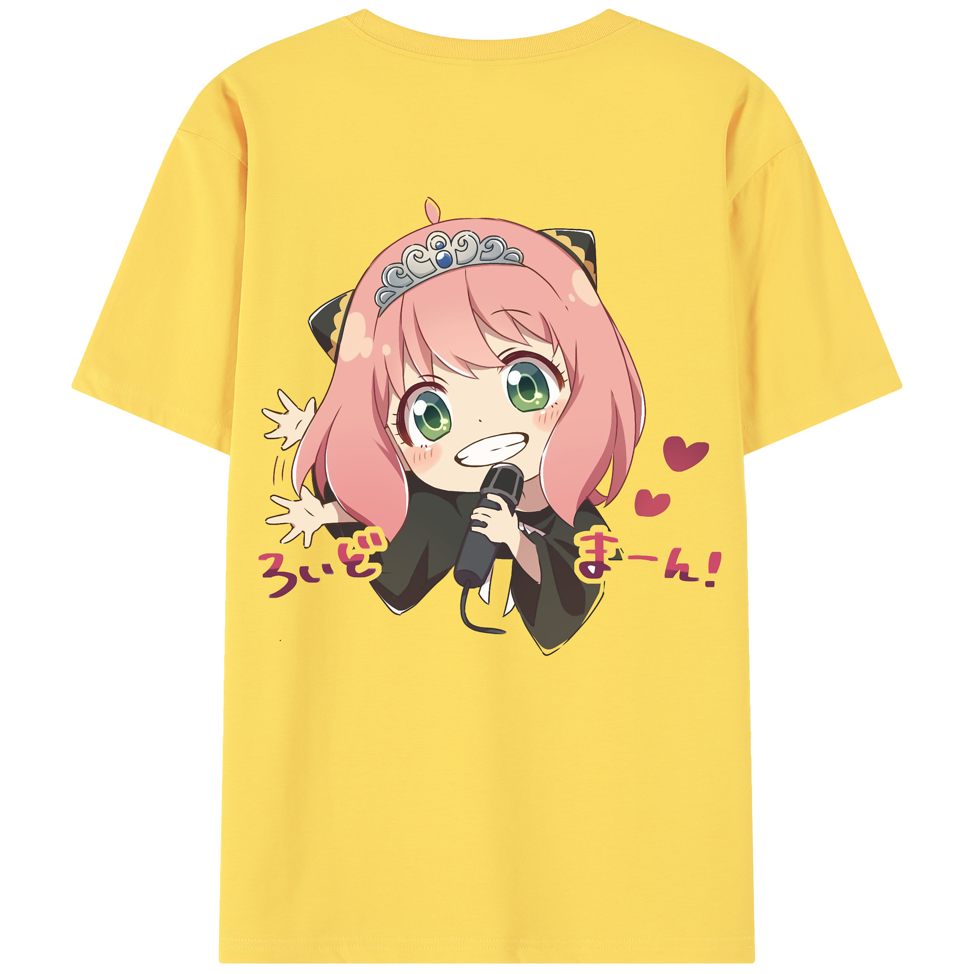 （画像用） SPY×FAMILY间谍家家酒 綿100％半袖Tシャツ（背面プリント）