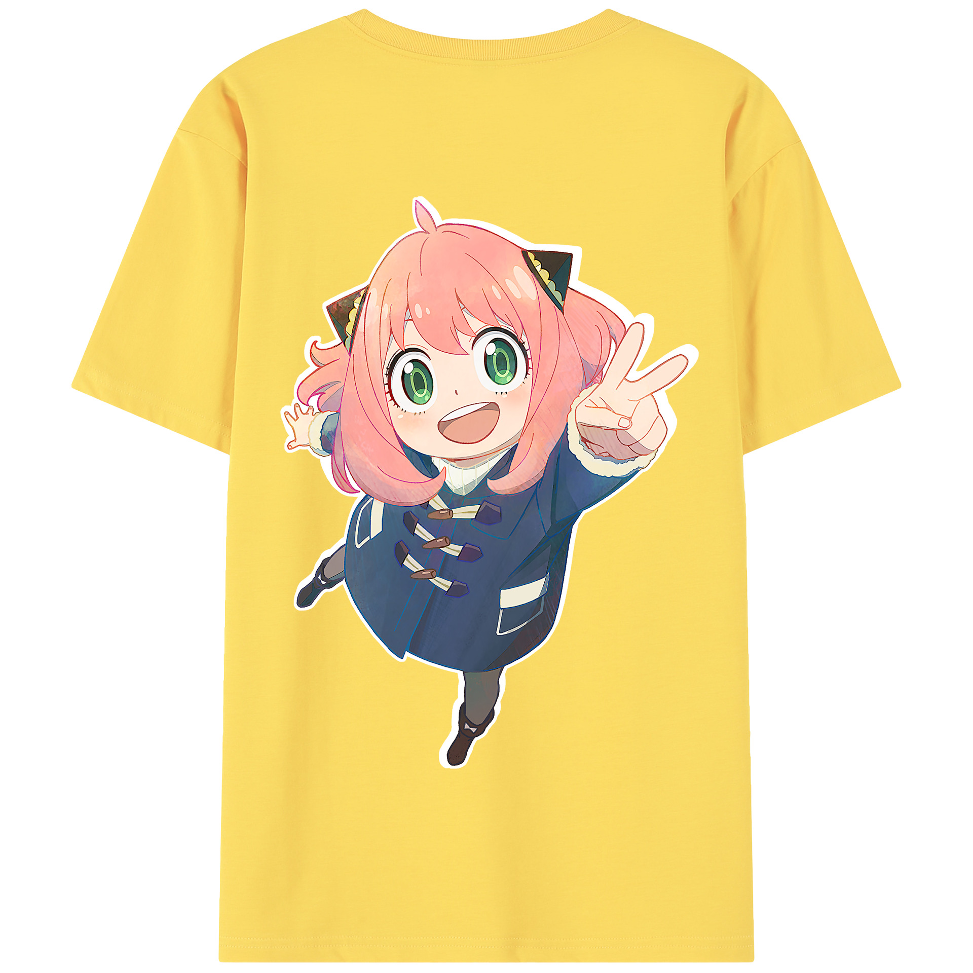 （画像用） SPY×FAMILY间谍家家酒 綿100％半袖Tシャツ（背面プリント）