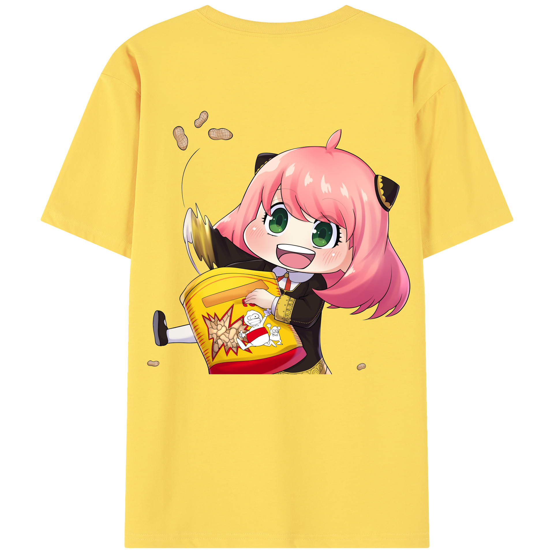 （画像用） SPY×FAMILY间谍家家酒 綿100％半袖Tシャツ（背面プリント）