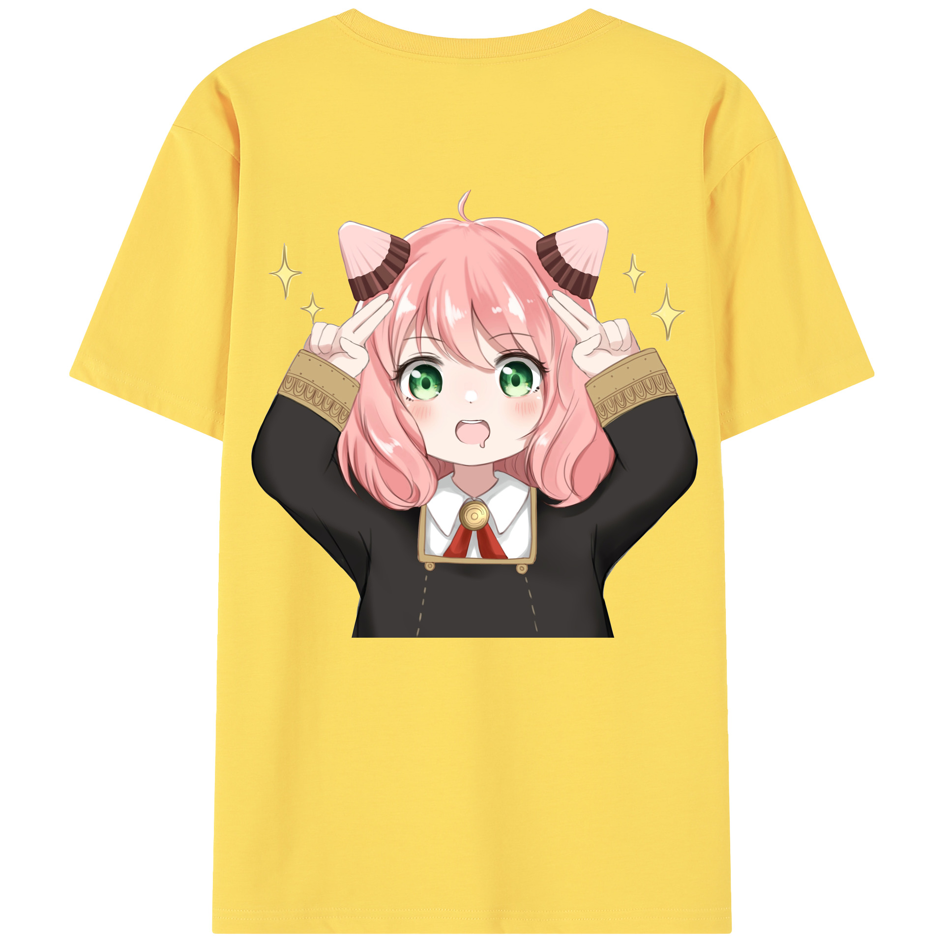 （画像用） SPY×FAMILY间谍家家酒 綿100％半袖Tシャツ（背面プリント）