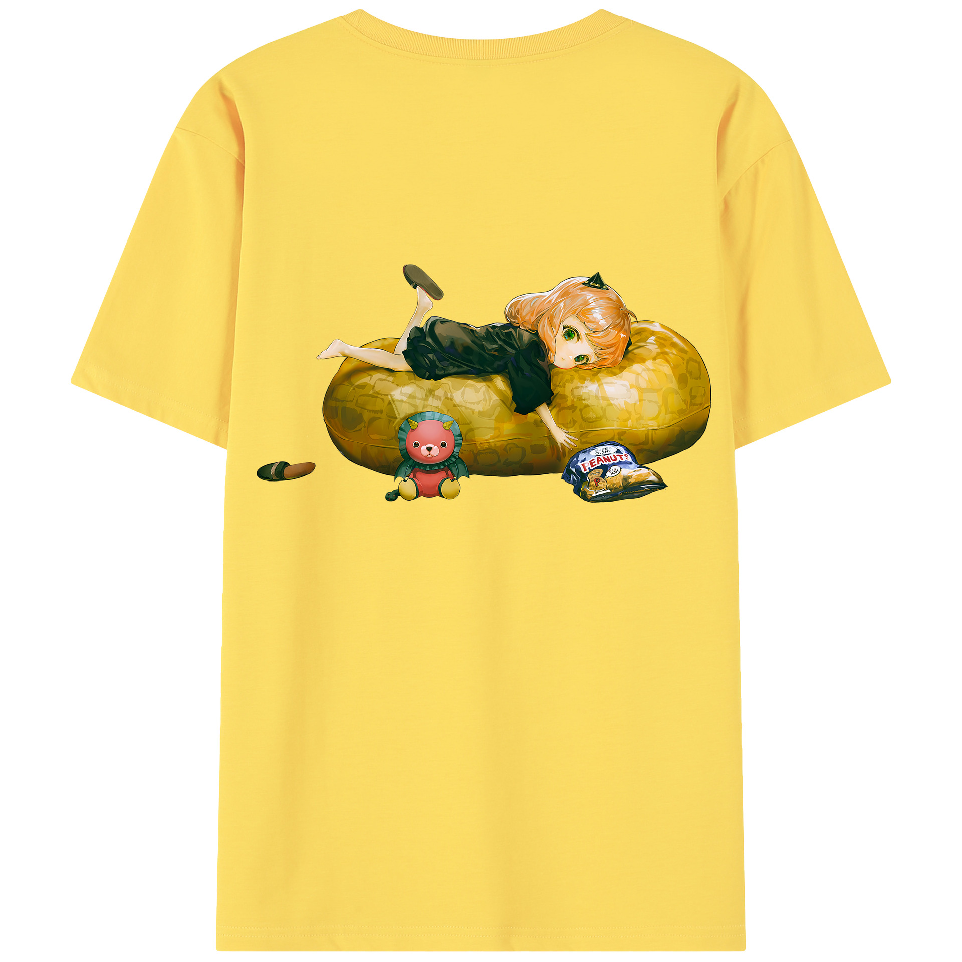 （画像用） SPY×FAMILY间谍家家酒 綿100％半袖Tシャツ（背面プリント）