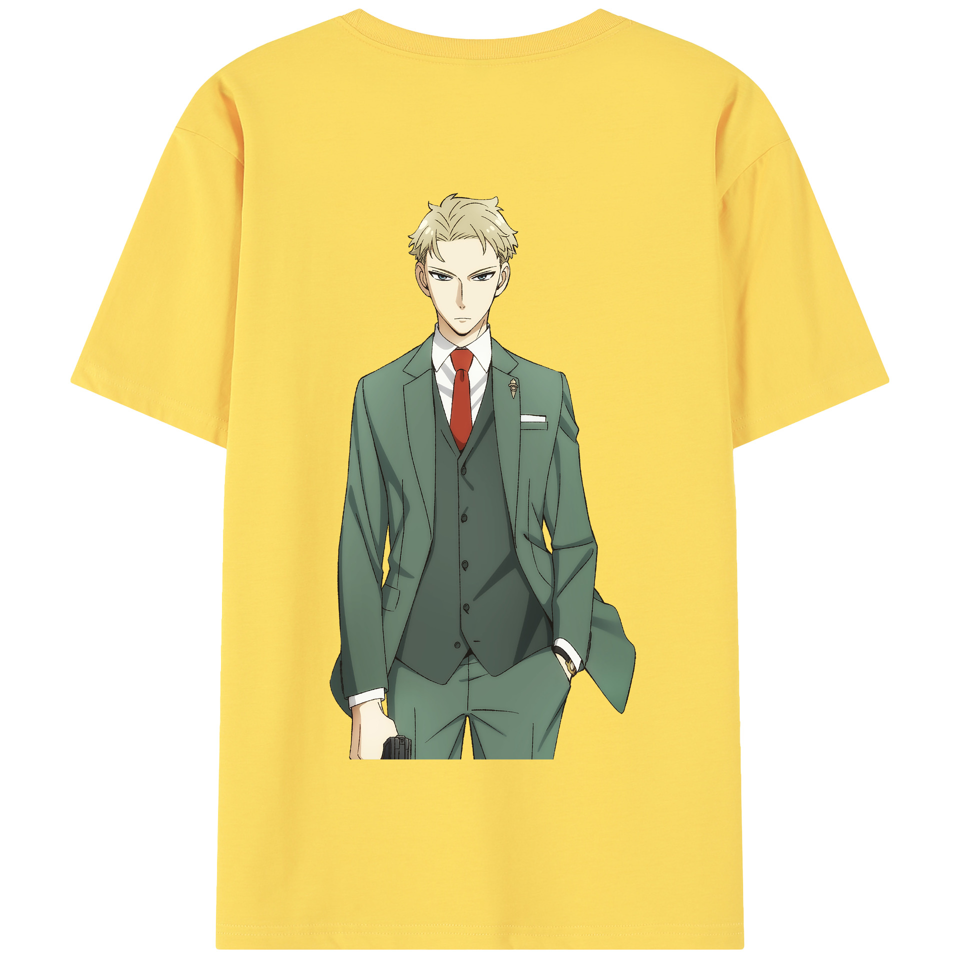 （画像用） SPY×FAMILY间谍家家酒 綿100％半袖Tシャツ（背面プリント）