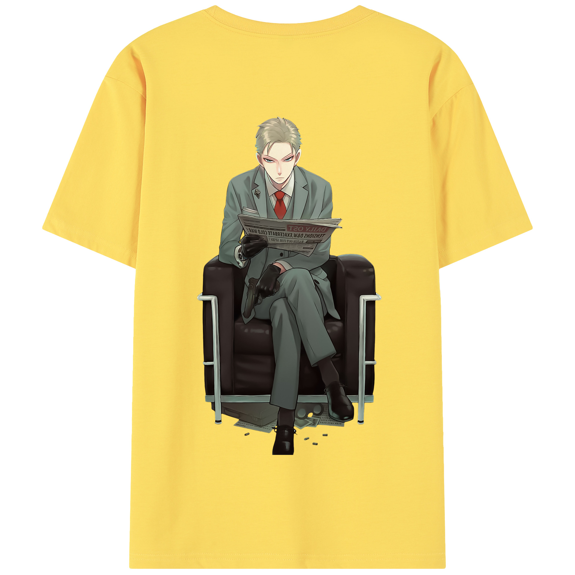 （画像用） SPY×FAMILY间谍家家酒 綿100％半袖Tシャツ（背面プリント）