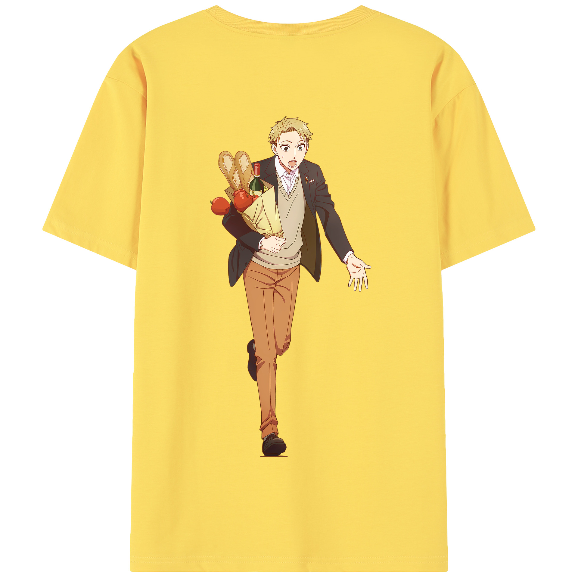 （画像用） SPY×FAMILY间谍家家酒 綿100％半袖Tシャツ（背面プリント）
