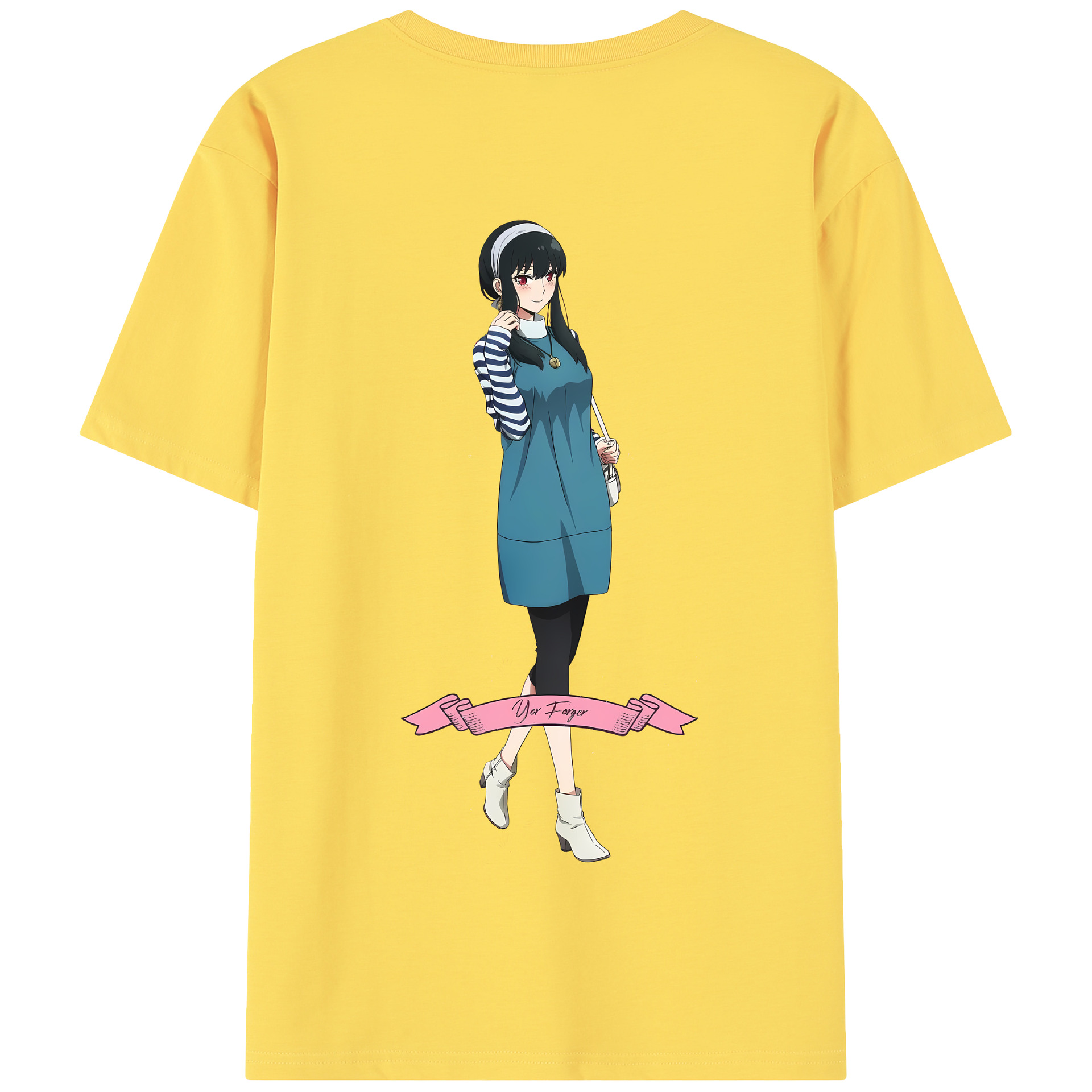 （画像用） SPY×FAMILY间谍家家酒 綿100％半袖Tシャツ（背面プリント）