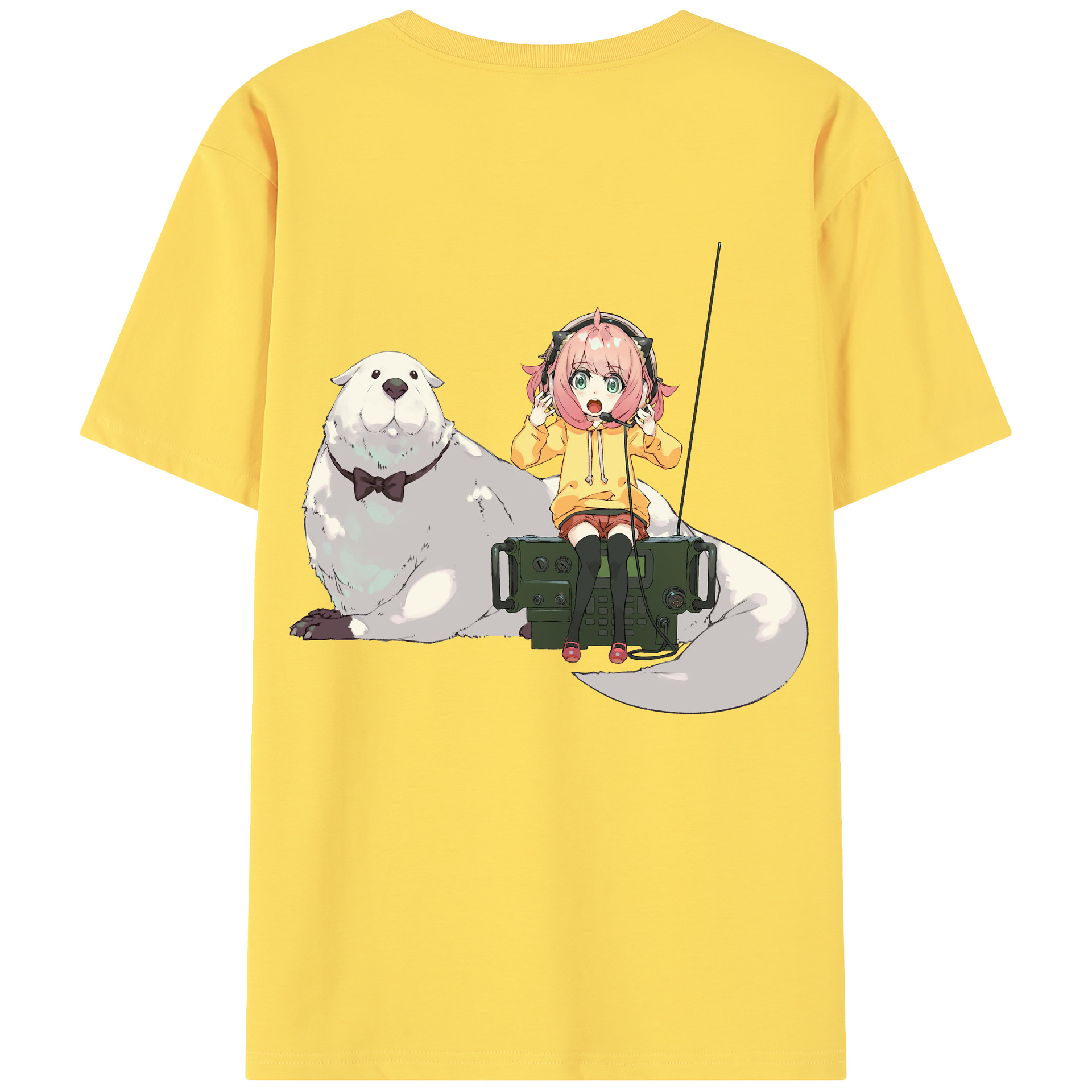 （画像用） SPY×FAMILY间谍家家酒 綿100％半袖Tシャツ（背面プリント）
